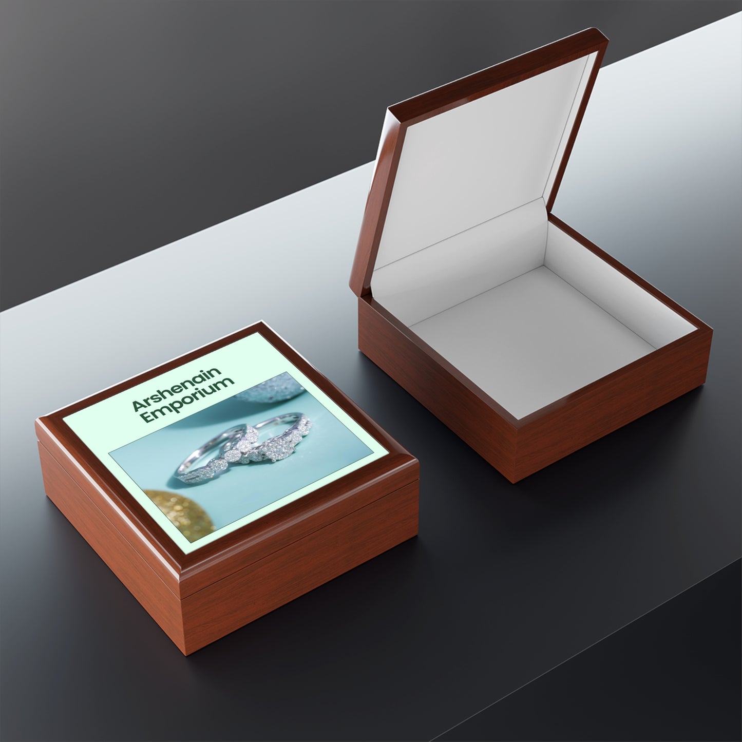 Elegant Jewelry Box for Rings and Accessories, Perfect Gift for Birthdays, Anniversaries, Weddings, Organize Your Jewelry, Decorative [...]