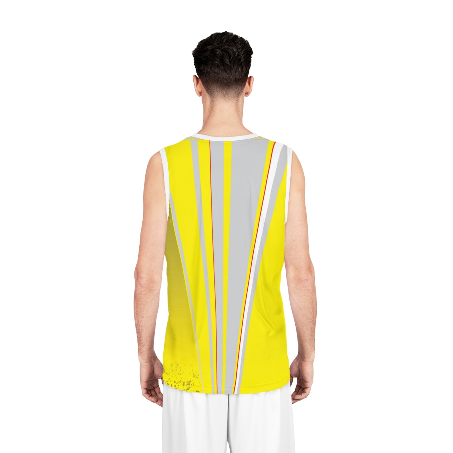 Bright Yellow Basketball Jersey - Stylish Sportswear for Athletes, Game Day Apparel, Gift for Sports Lovers, Team Spirit Fashion, [...]