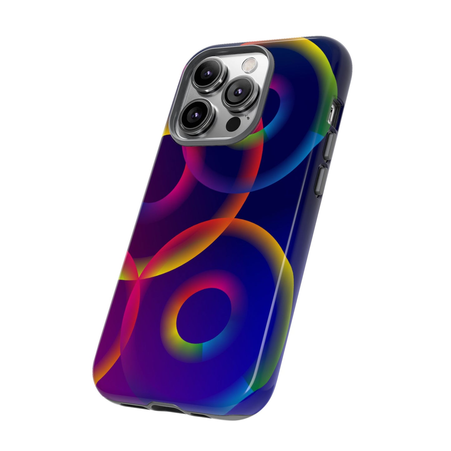 Colorful Phone Case with Abstract Designs, Tough Cases for Your Phone, Unique Phone Accessories, Gift for Tech Lovers, Vibrant Cell [...]