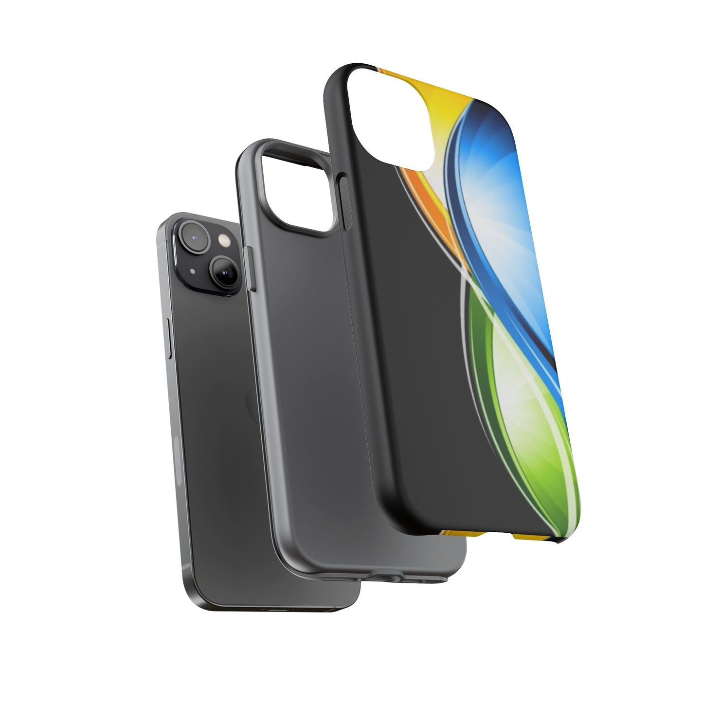 Vibrant Phone Cases, Tough Phone Covers for Daily Use, Unique Tech Accessories, Gifts for Tech Lovers, Colorful Protective Cases