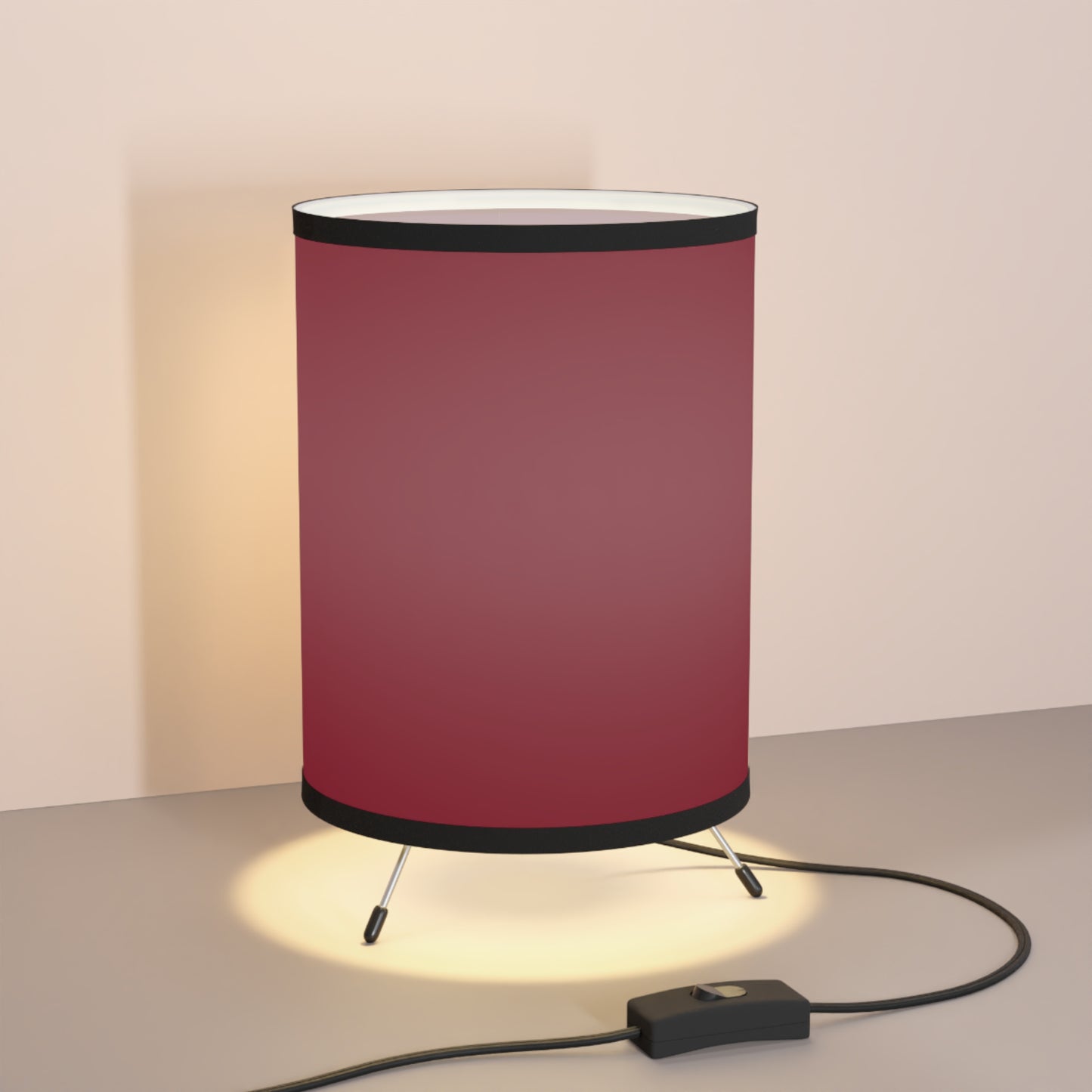 Stylish Tripod Lamp with High-Res Printed Shade for Cozy Living Spaces, Perfect for Home Decor, Gifts, and Ambient Lighting