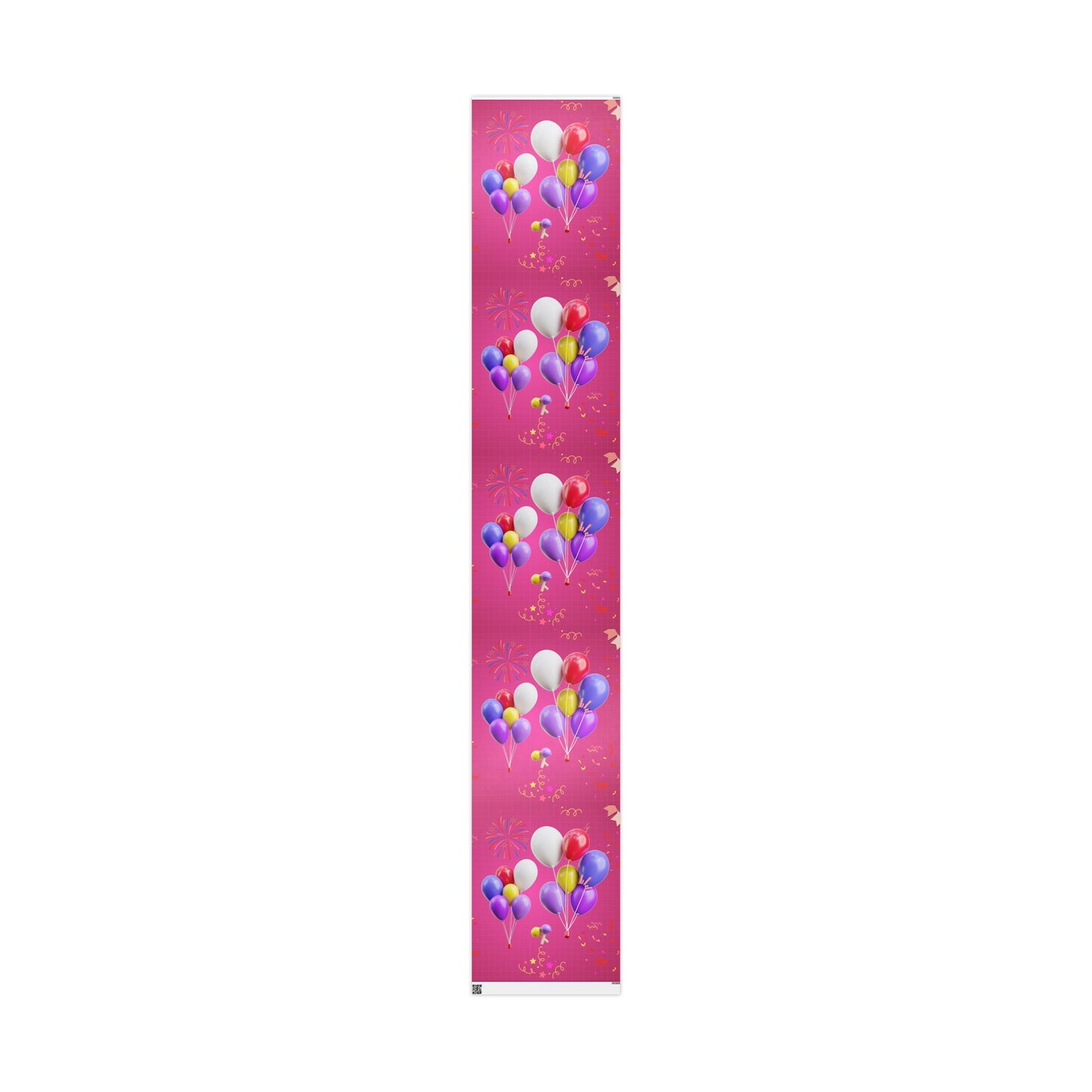 Vibrant Balloon Wrapping Paper, Gift Wrap for Birthdays, Celebrations, Party Favors, Festive Occasions, Unique Present Packaging