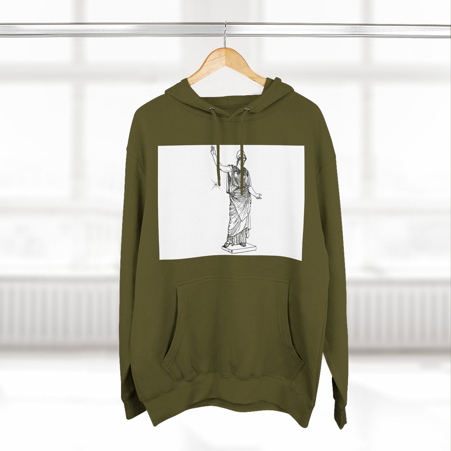 Artistic Fleece Hoodie - Cozy Streetwear for Creative Souls | Gift for Artists, Fashion Lovers, Stylish Comfort