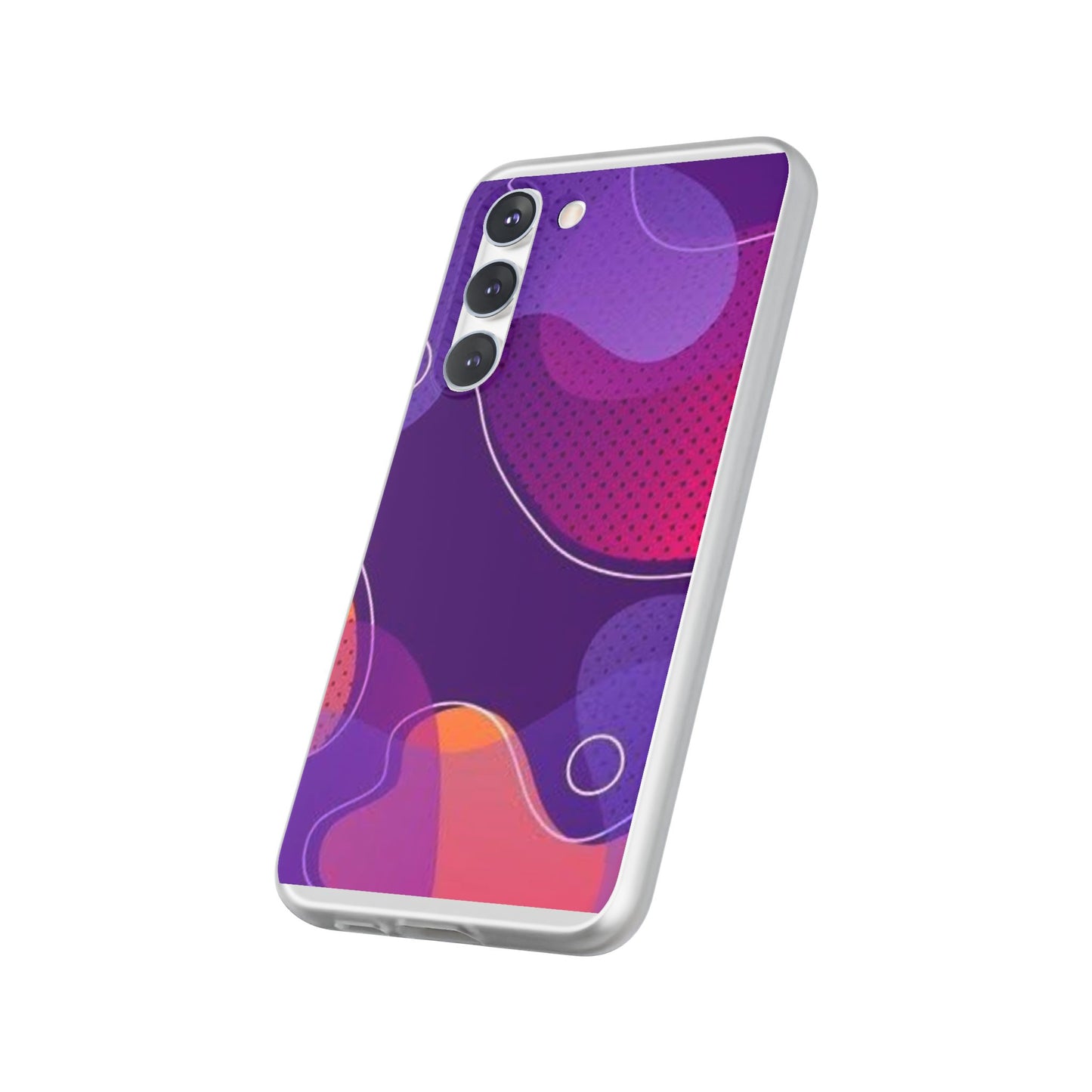 Colorful Abstract Phone Case, Trendy Smartphone Cover, Vibrant Phone Accessory, Gift for Her, Modern Trendy Design