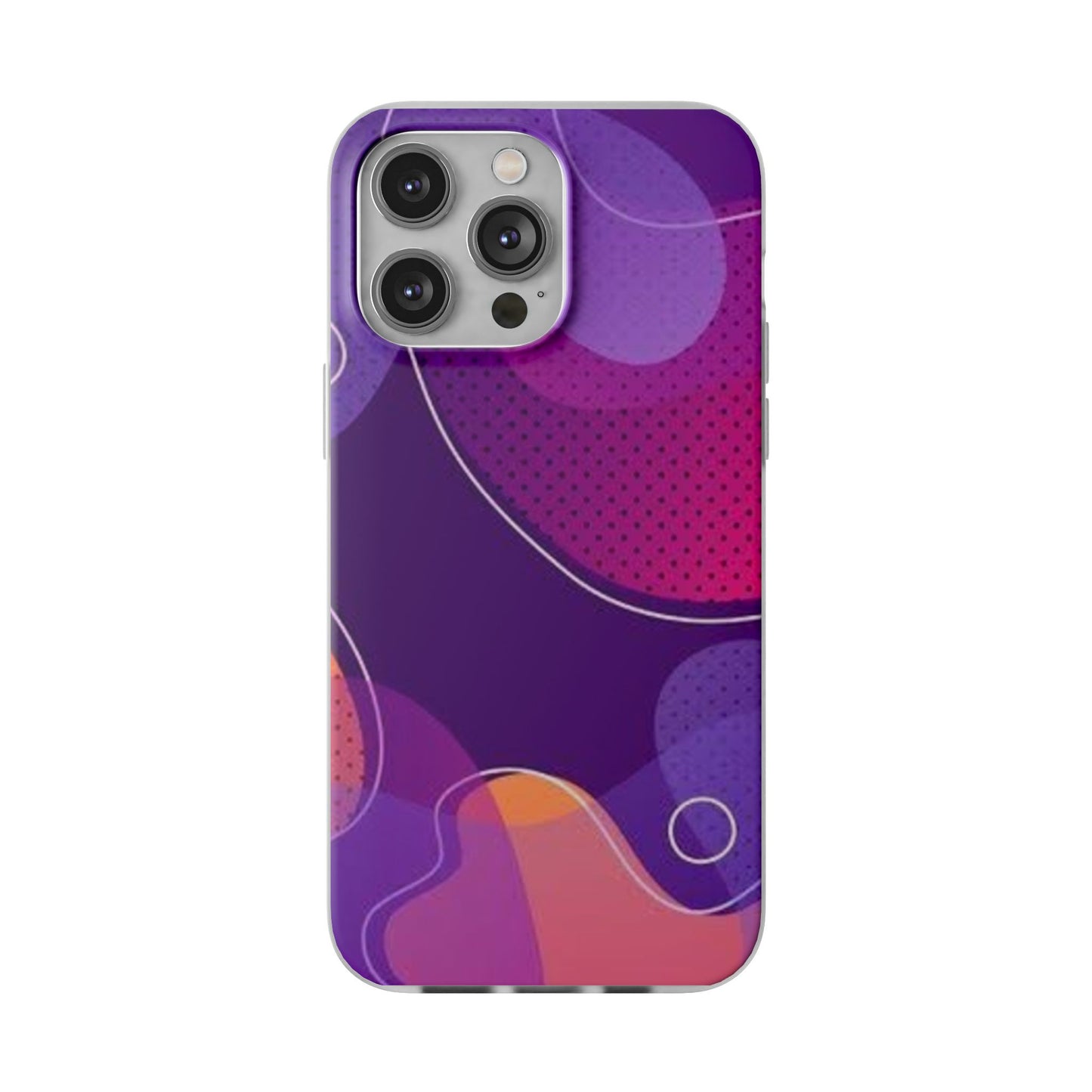 Colorful Abstract Phone Case, Trendy Smartphone Cover, Vibrant Phone Accessory, Gift for Her, Modern Trendy Design