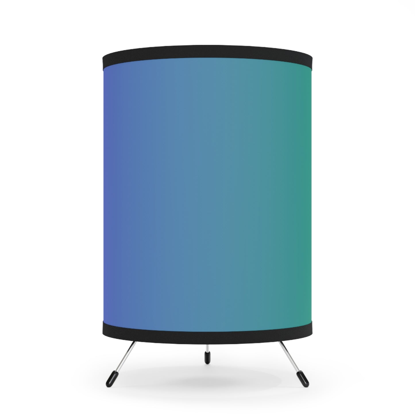 Modern Tripod Lamp with High-Res Printed Shade, Cool Gradient Lighting for Living Room, Bedroom, Home Decor, Gift Idea