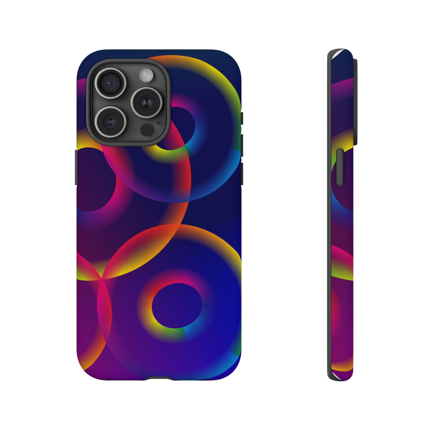 Colorful Phone Case with Abstract Designs, Tough Cases for Your Phone, Unique Phone Accessories, Gift for Tech Lovers, Vibrant Cell [...]