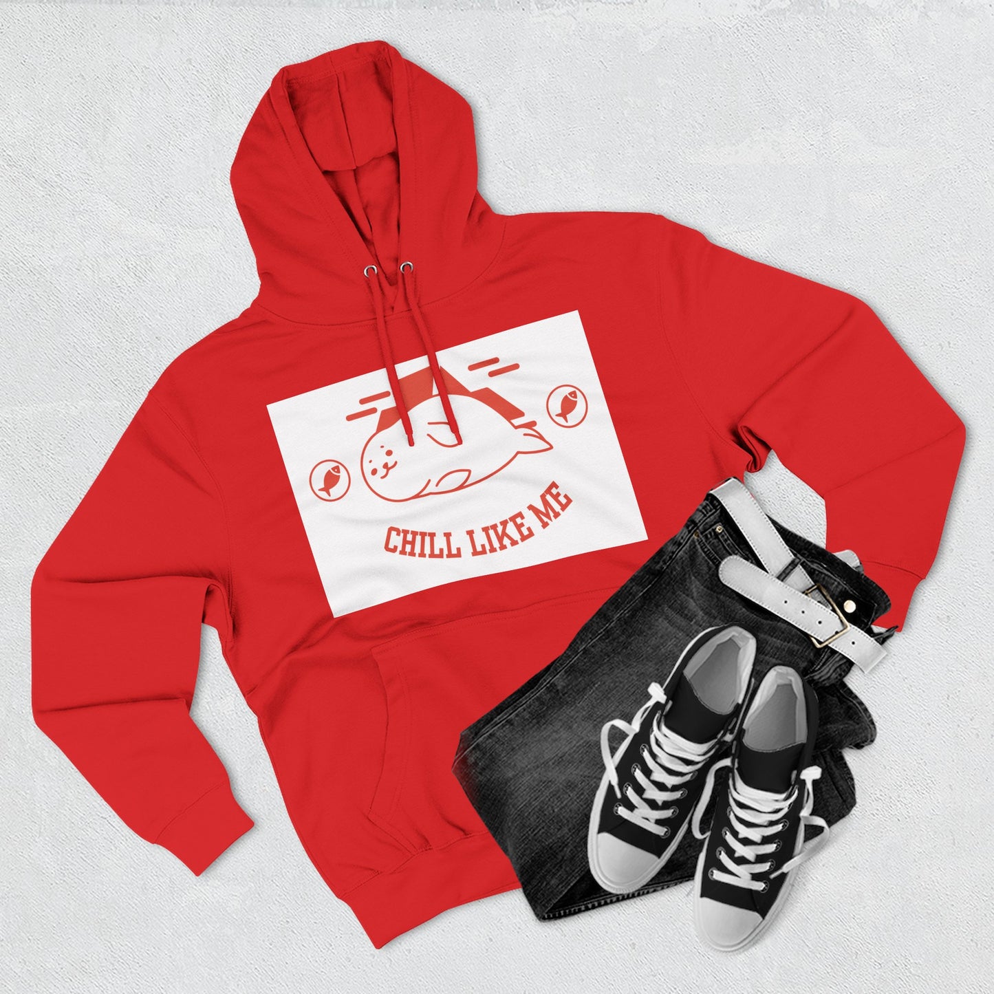 Chill Like Me Hoodie | Fun Fleece Sweatshirt for Relaxation, Perfect Gift for Cozy Days, Casual Wear, and Chill Vibes