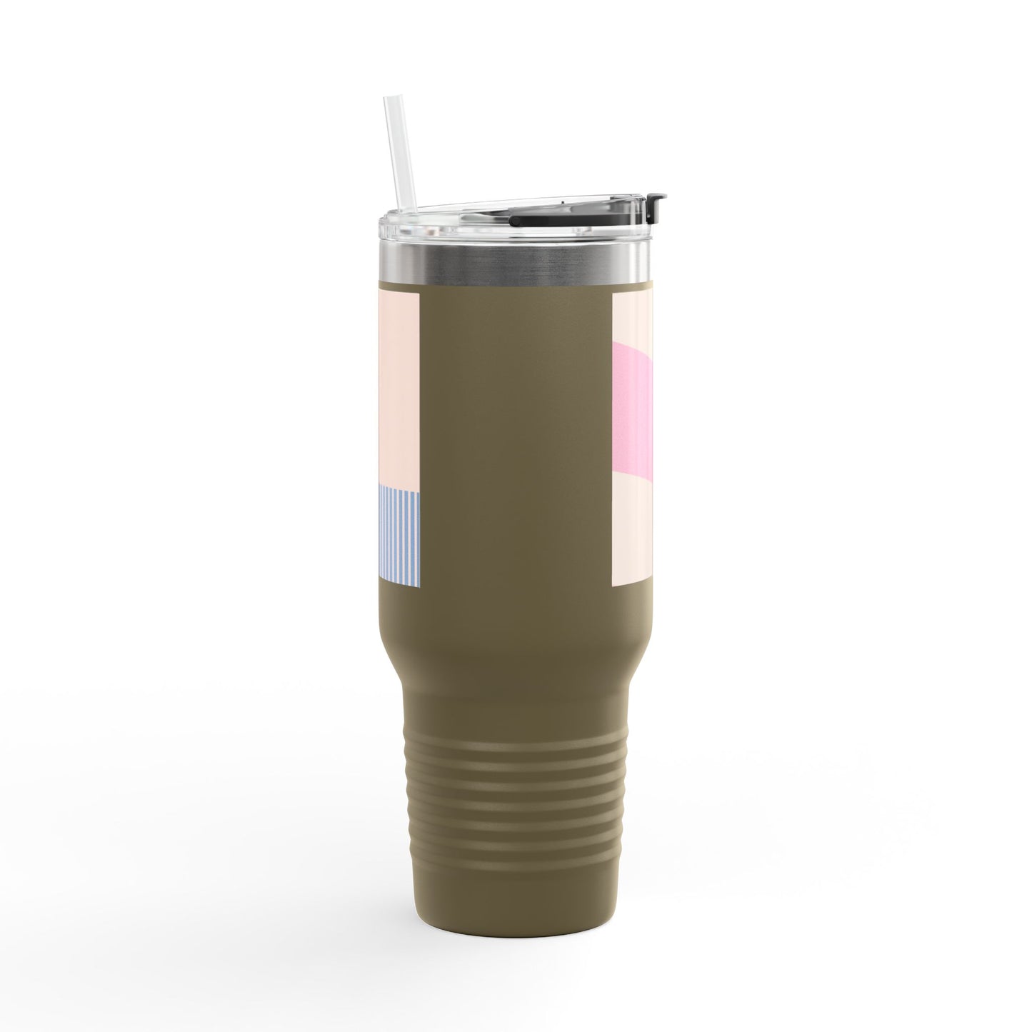 Colorful Insulated Travel Mug - 40oz, Perfect for On-the-Go, Ideal Gift for Coffee Lovers, Summer Picnics, Outdoor Adventures, [...]