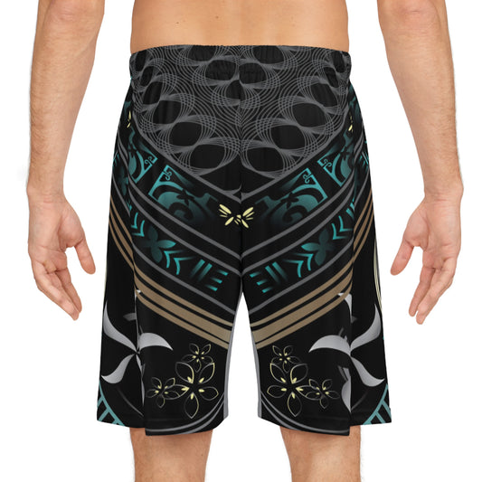 Stylish Basketball Shorts - AOP, Sportswear for Athletes, Casual Summer Shorts, Gift for Basketball Lovers, Streetwear Activewear