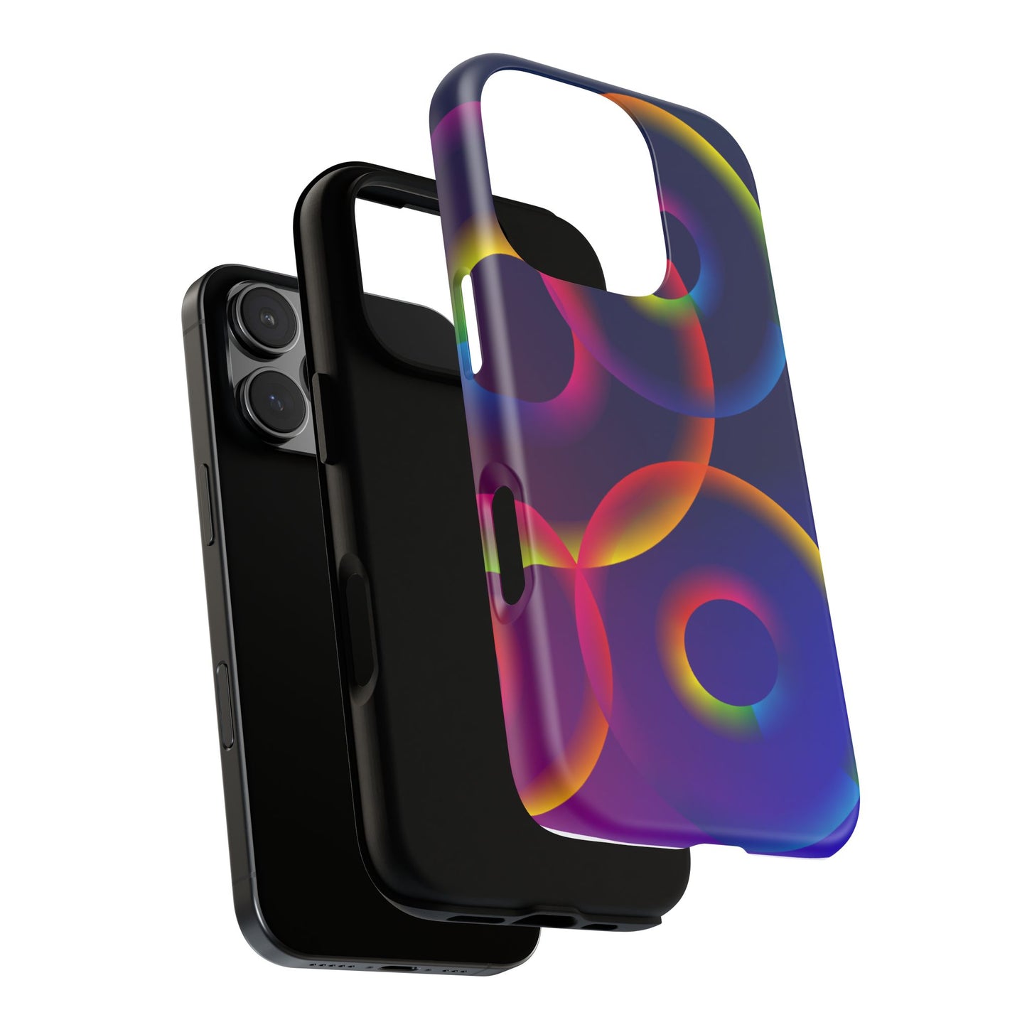 Colorful Phone Case with Abstract Designs, Tough Cases for Your Phone, Unique Phone Accessories, Gift for Tech Lovers, Vibrant Cell [...]