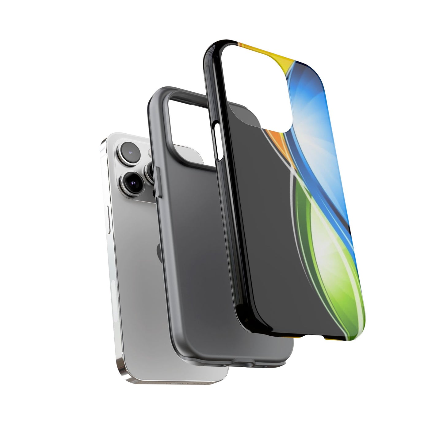 Vibrant Phone Cases, Tough Phone Covers for Daily Use, Unique Tech Accessories, Gifts for Tech Lovers, Colorful Protective Cases