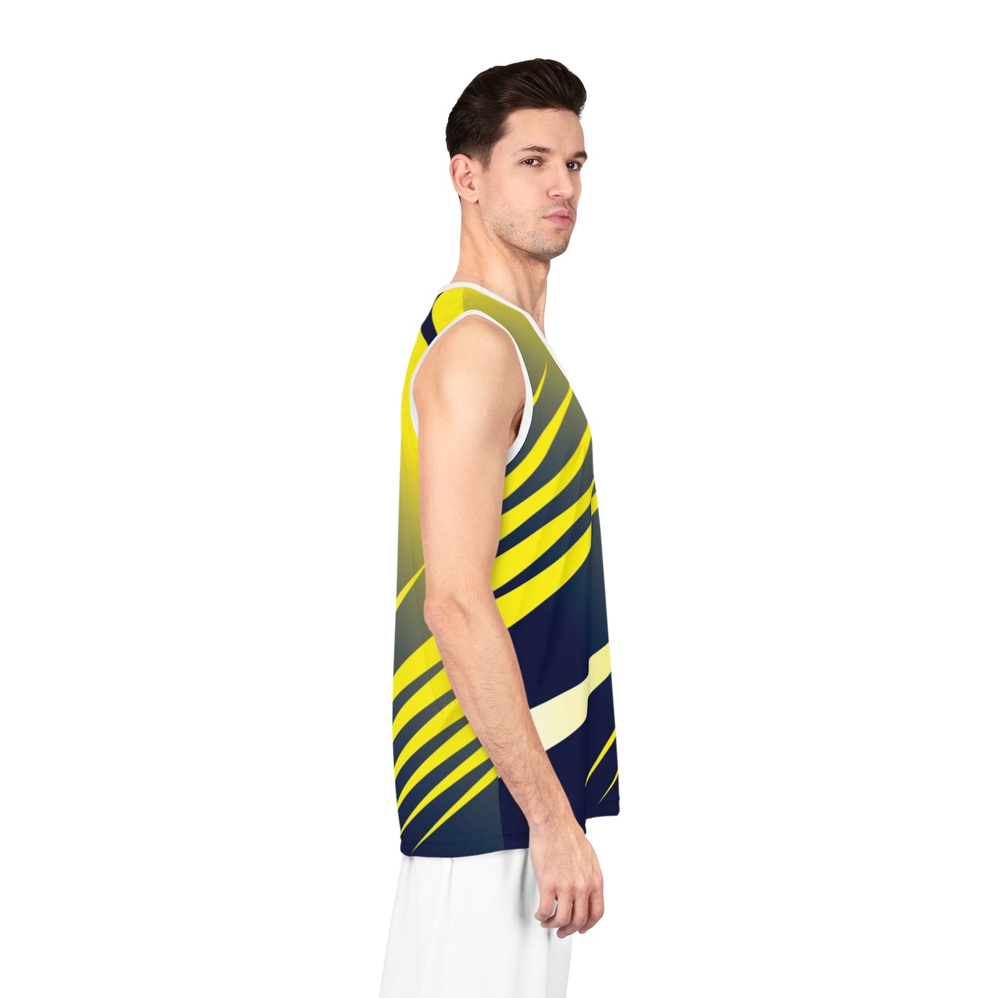 Vibrant Basketball Jersey, Stylish Sportswear for Team Spirit, Perfect for Game Days, Summer Sports Events, Unique Athletic Gift