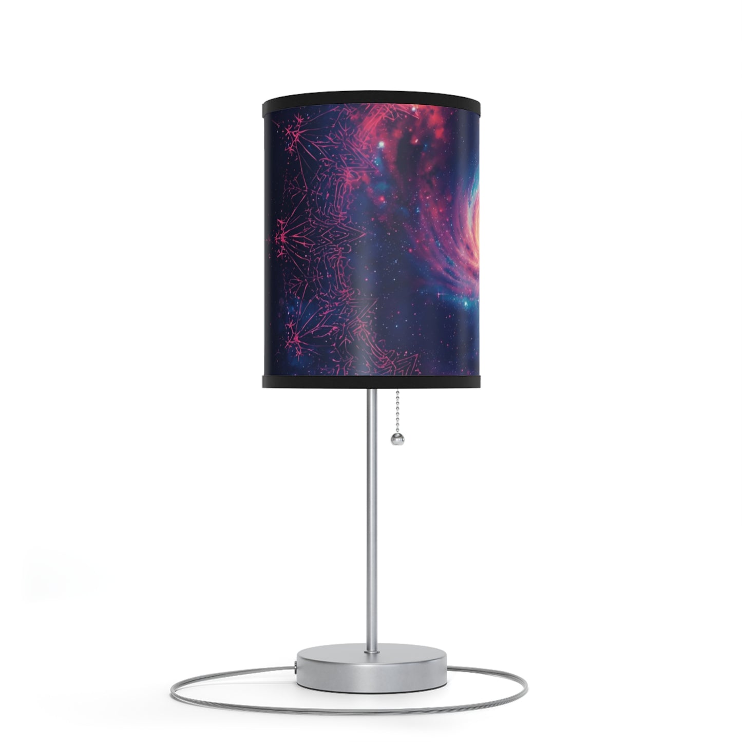 Cosmic Swirl Table Lamp - Galaxy Decor for Dreamy Spaces, Unique Gift for Home, Nightlight, Bedroom, or Study