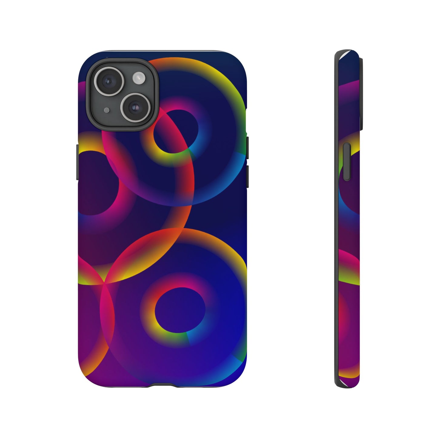 Colorful Phone Case with Abstract Designs, Tough Cases for Your Phone, Unique Phone Accessories, Gift for Tech Lovers, Vibrant Cell [...]