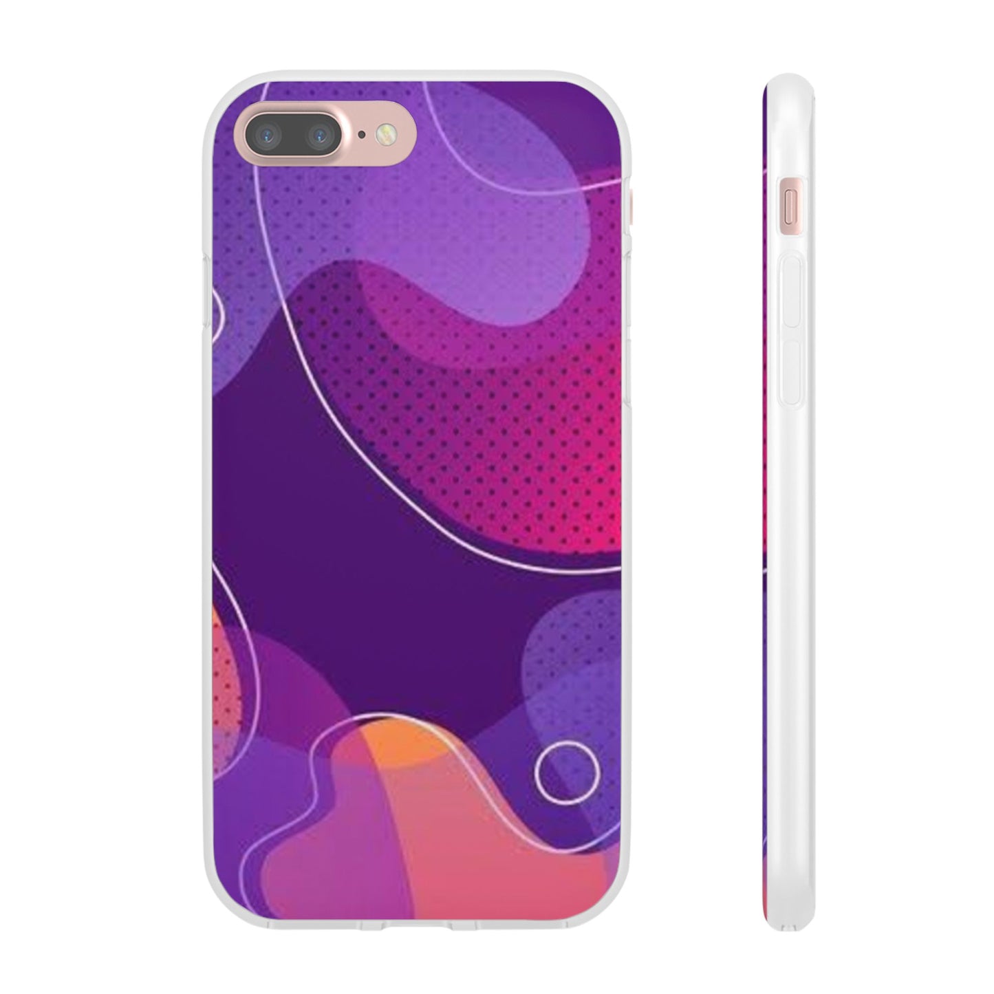 Colorful Abstract Phone Case, Trendy Smartphone Cover, Vibrant Phone Accessory, Gift for Her, Modern Trendy Design