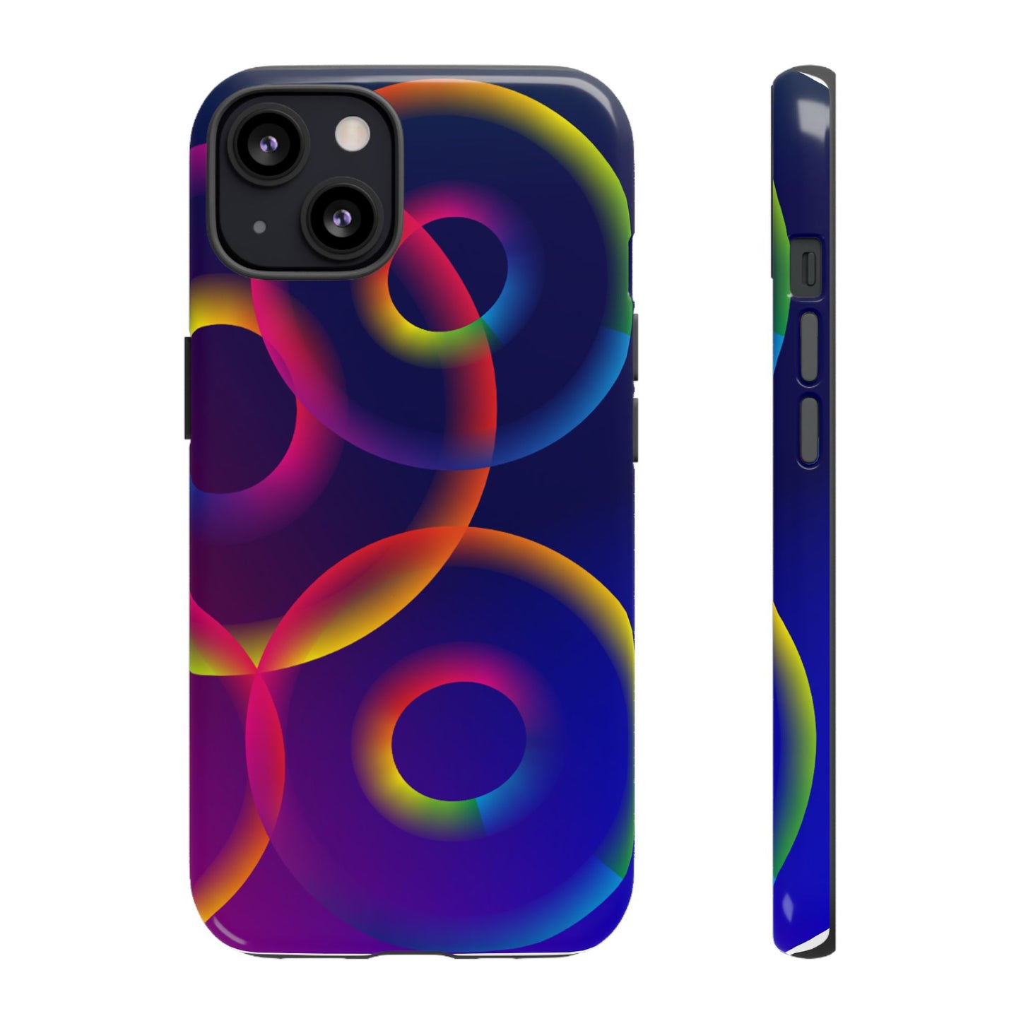 Colorful Phone Case with Abstract Designs, Tough Cases for Your Phone, Unique Phone Accessories, Gift for Tech Lovers, Vibrant Cell [...]