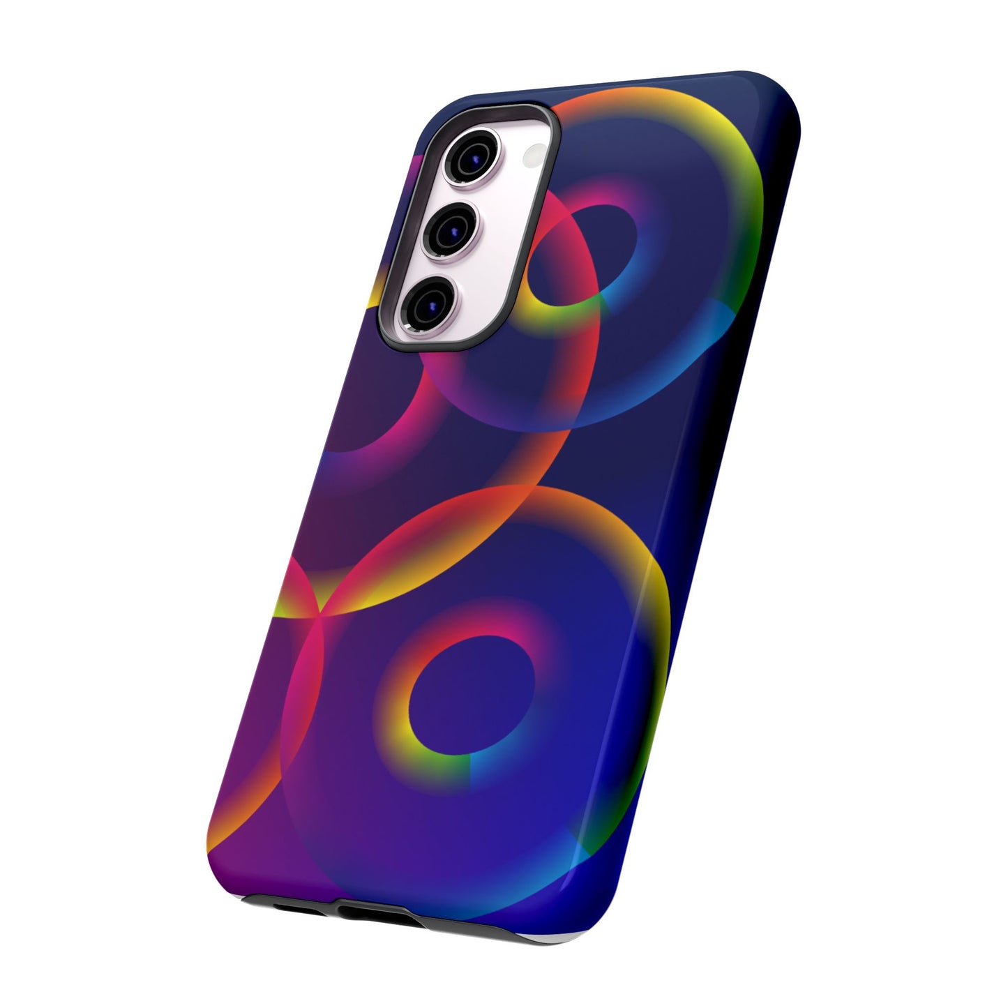 Colorful Phone Case with Abstract Designs, Tough Cases for Your Phone, Unique Phone Accessories, Gift for Tech Lovers, Vibrant Cell [...]