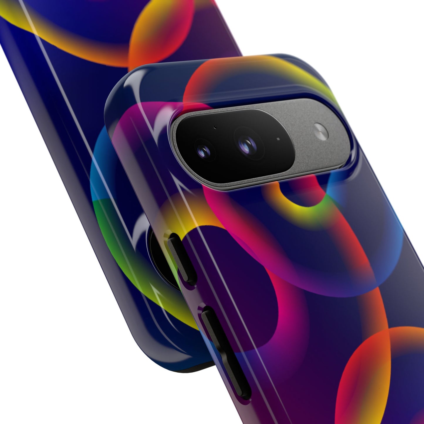 Colorful Phone Case with Abstract Designs, Tough Cases for Your Phone, Unique Phone Accessories, Gift for Tech Lovers, Vibrant Cell [...]