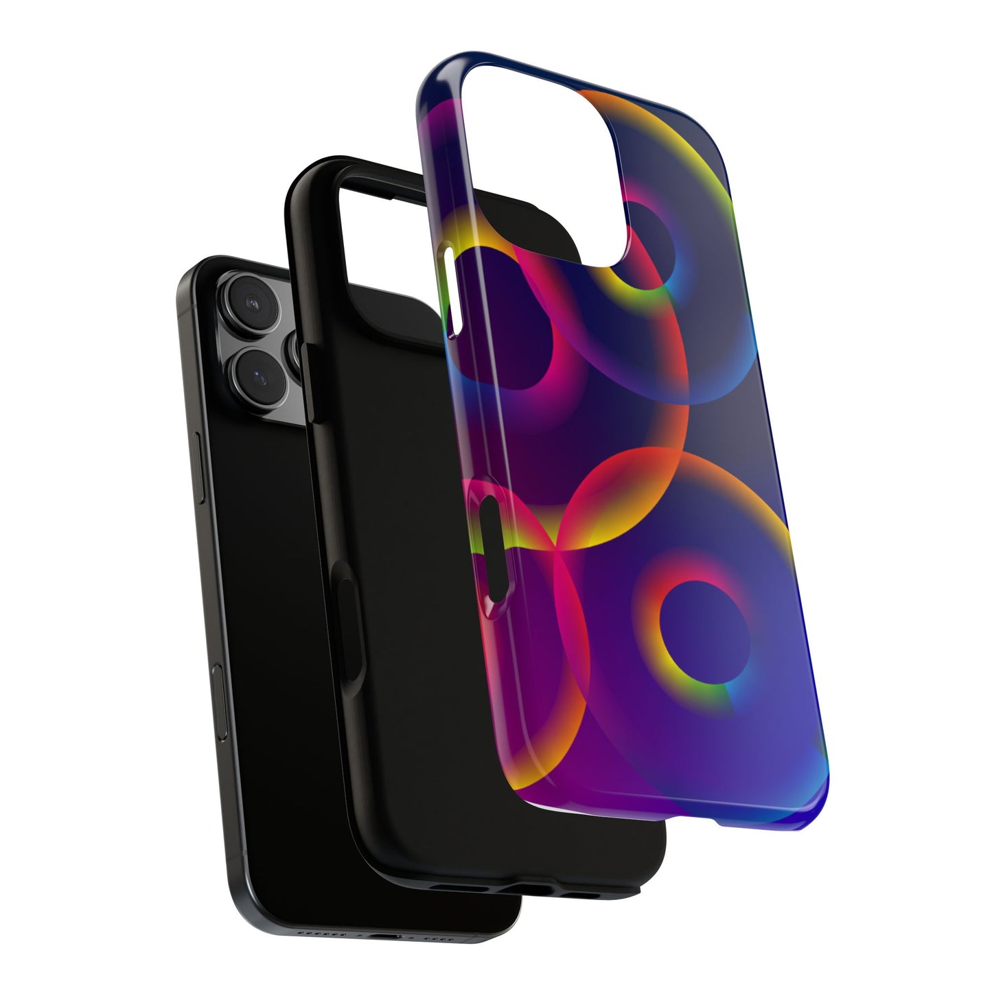 Colorful Phone Case with Abstract Designs, Tough Cases for Your Phone, Unique Phone Accessories, Gift for Tech Lovers, Vibrant Cell [...]