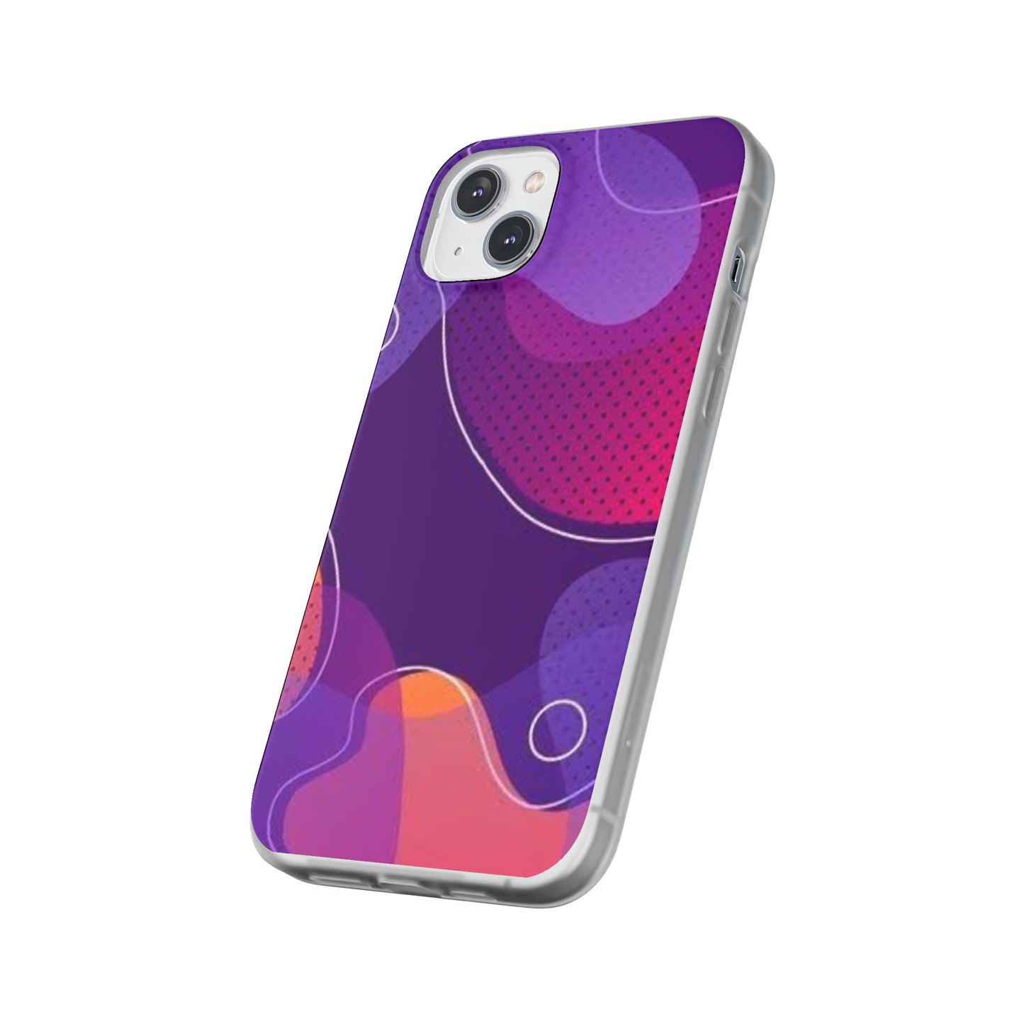 Colorful Abstract Phone Case, Trendy Smartphone Cover, Vibrant Phone Accessory, Gift for Her, Modern Trendy Design