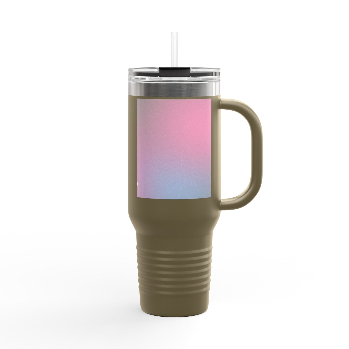 Vibrant Insulated Travel Mug for On-the-Go, 40oz Coffee Tumbler, Unique Color Gradient, Perfect for Road Trips, Gifts for Travelers, [...]