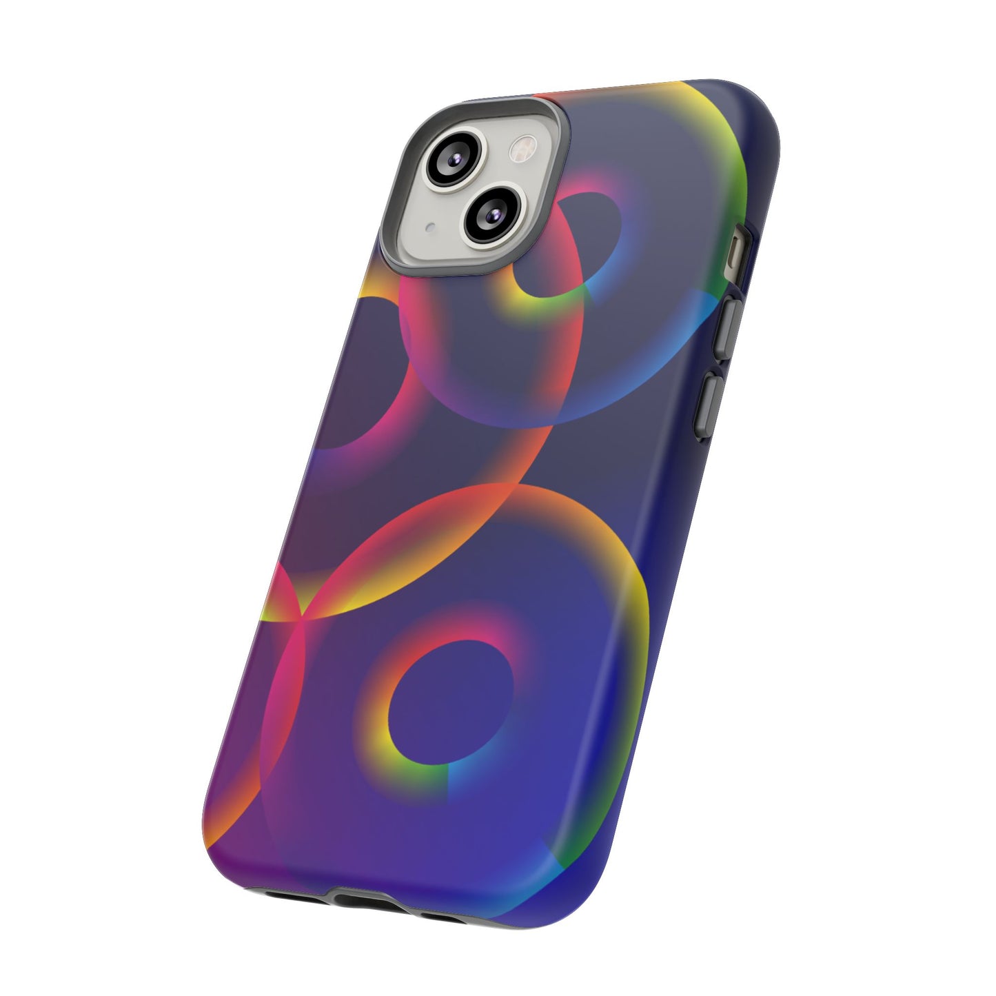Colorful Phone Case with Abstract Designs, Tough Cases for Your Phone, Unique Phone Accessories, Gift for Tech Lovers, Vibrant Cell [...]