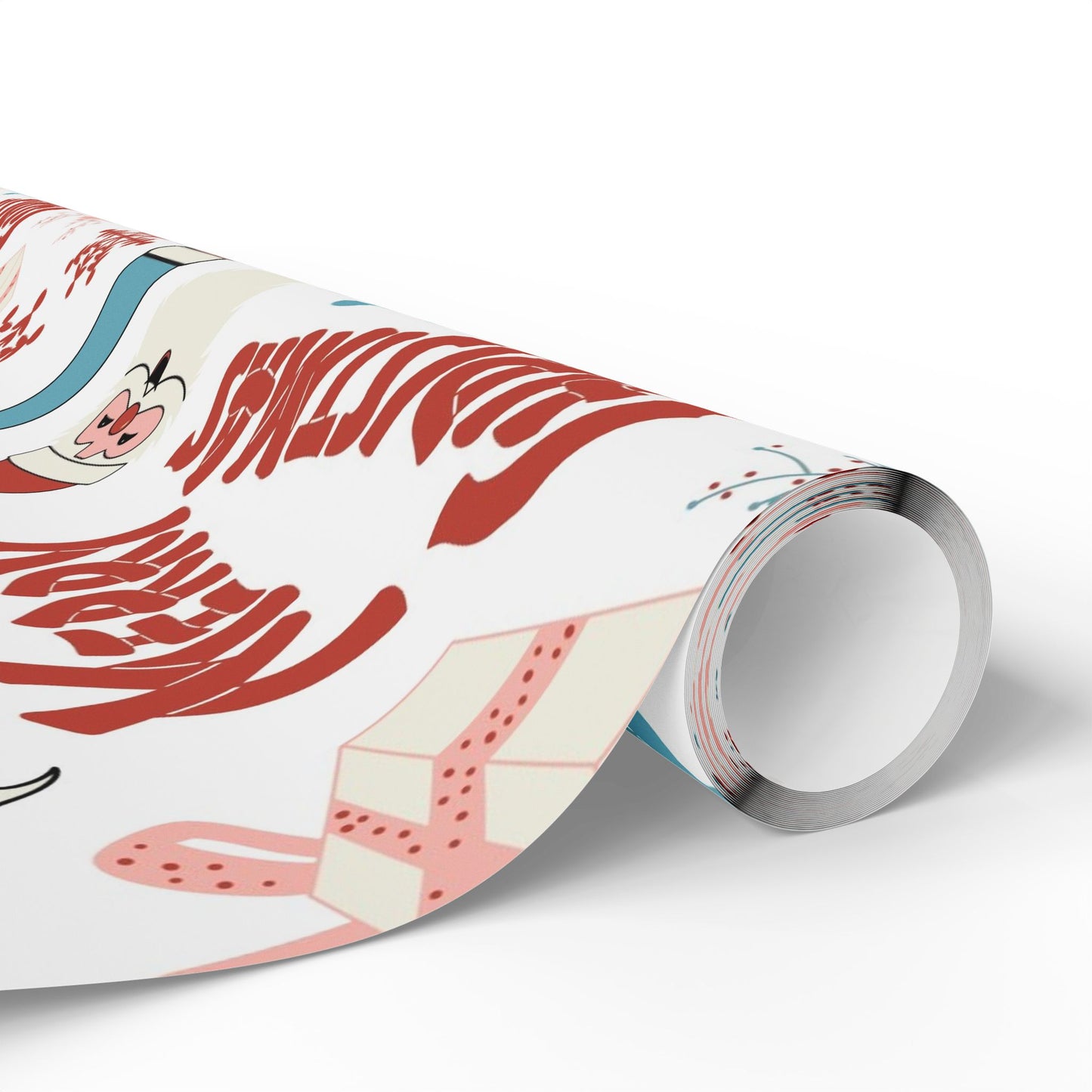 Christmas Whimsical Gift Wrapping Paper - Perfect for Birthdays, Holidays, and Special Occasions - Cute Designs for Presents, Crafts, Decor