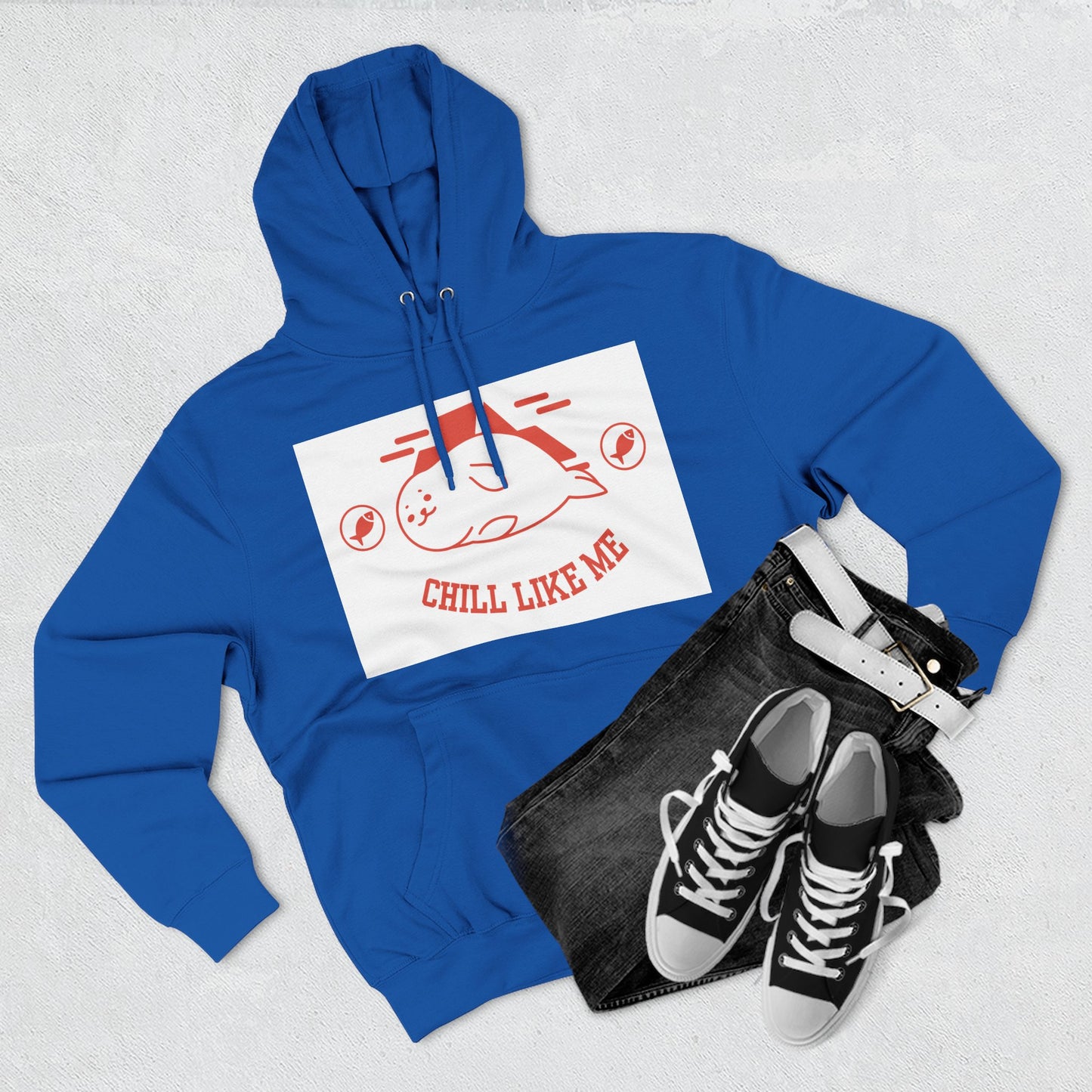 Chill Like Me Hoodie | Fun Fleece Sweatshirt for Relaxation, Perfect Gift for Cozy Days, Casual Wear, and Chill Vibes