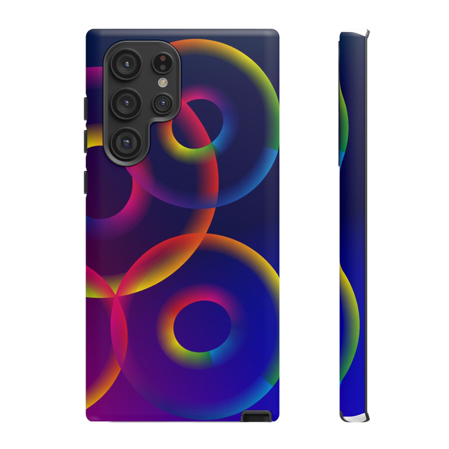 Colorful Phone Case with Abstract Designs, Tough Cases for Your Phone, Unique Phone Accessories, Gift for Tech Lovers, Vibrant Cell [...]
