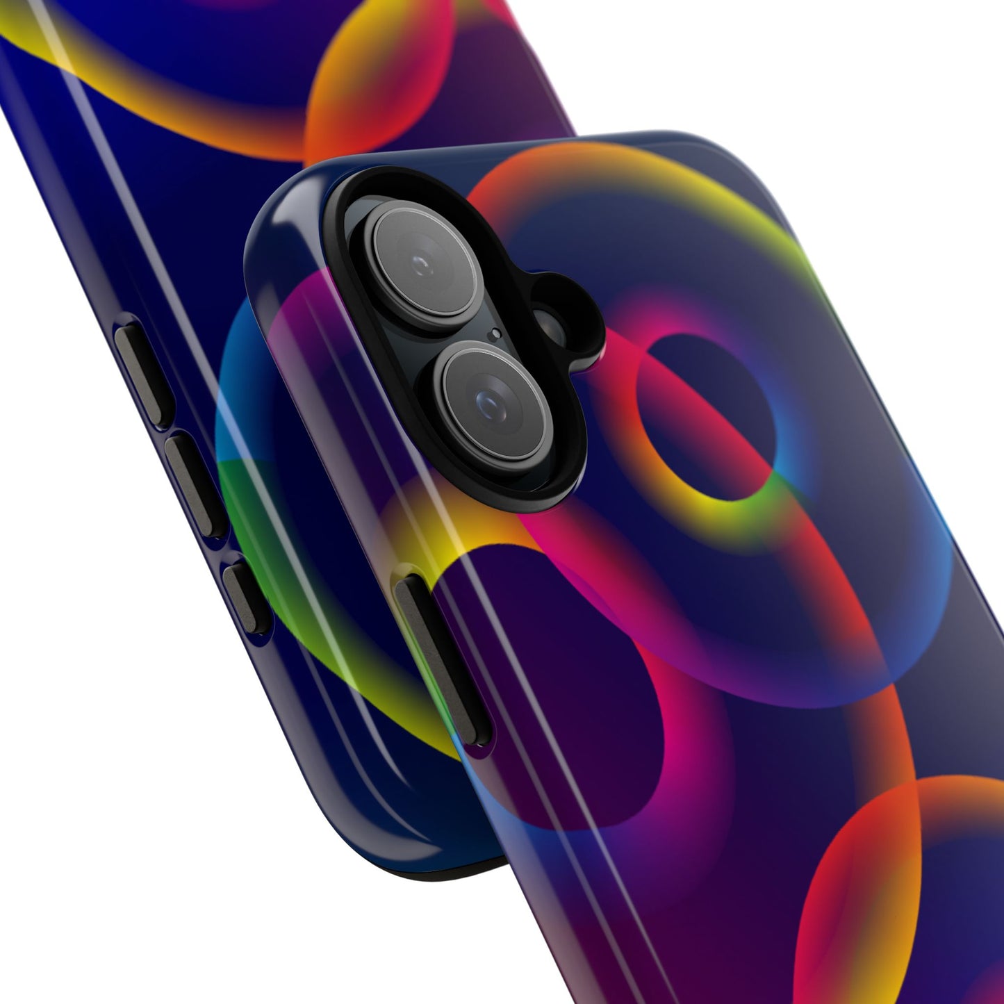 Colorful Phone Case with Abstract Designs, Tough Cases for Your Phone, Unique Phone Accessories, Gift for Tech Lovers, Vibrant Cell [...]