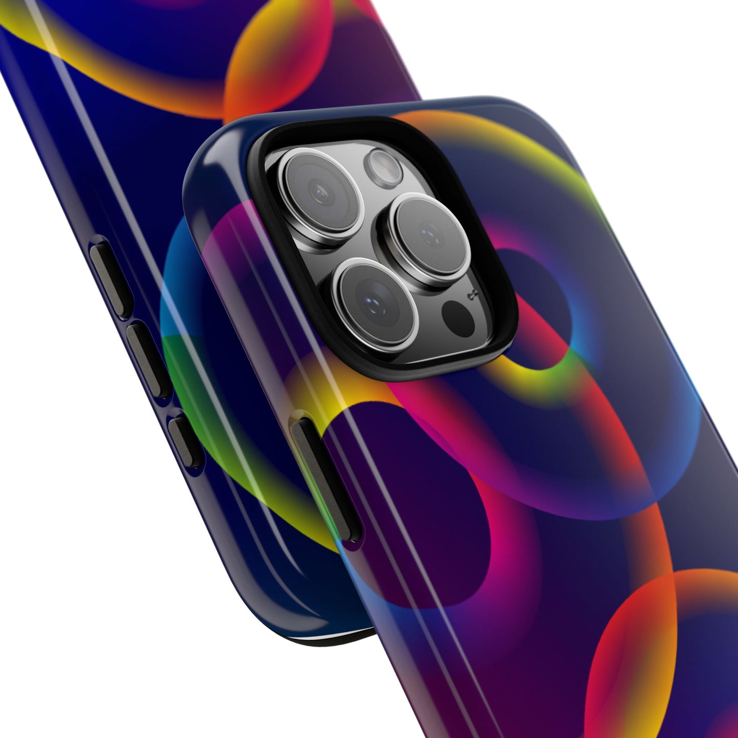 Colorful Phone Case with Abstract Designs, Tough Cases for Your Phone, Unique Phone Accessories, Gift for Tech Lovers, Vibrant Cell [...]