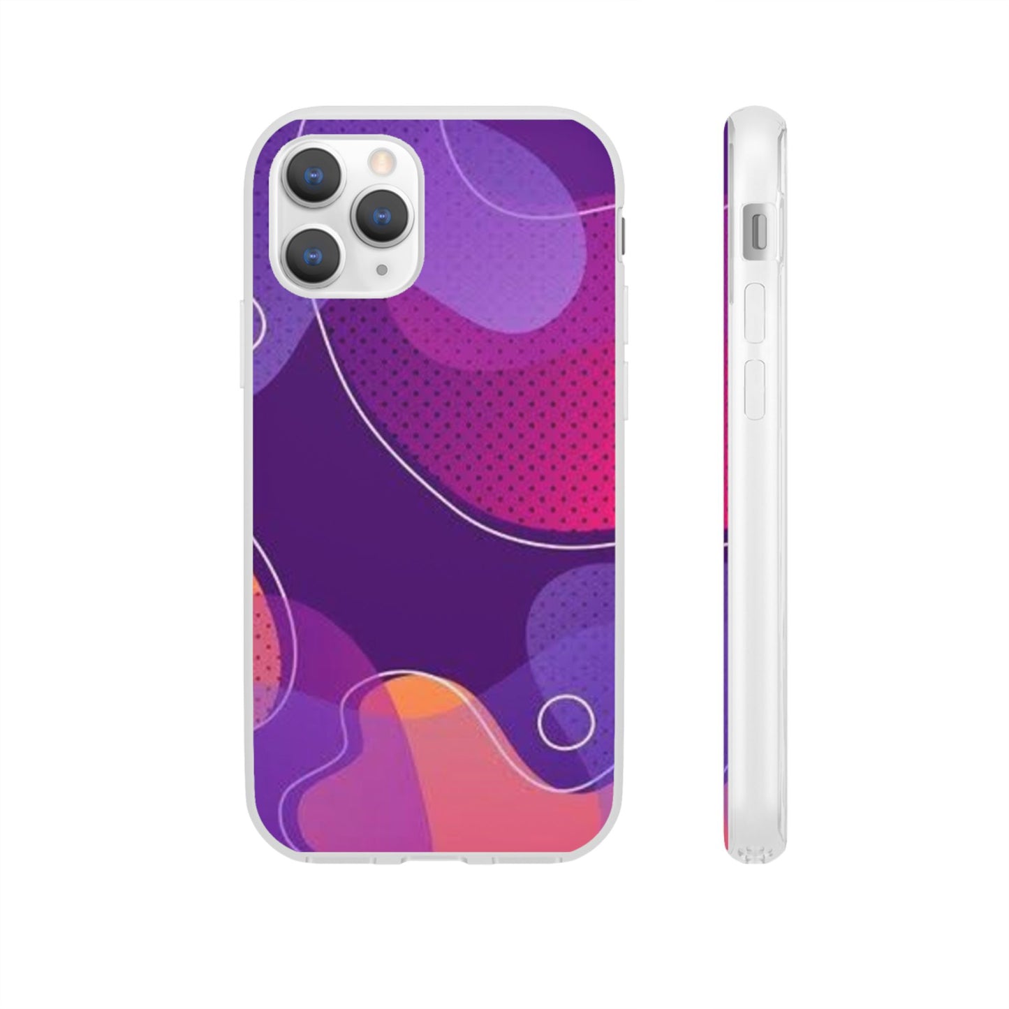 Colorful Abstract Phone Case, Trendy Smartphone Cover, Vibrant Phone Accessory, Gift for Her, Modern Trendy Design