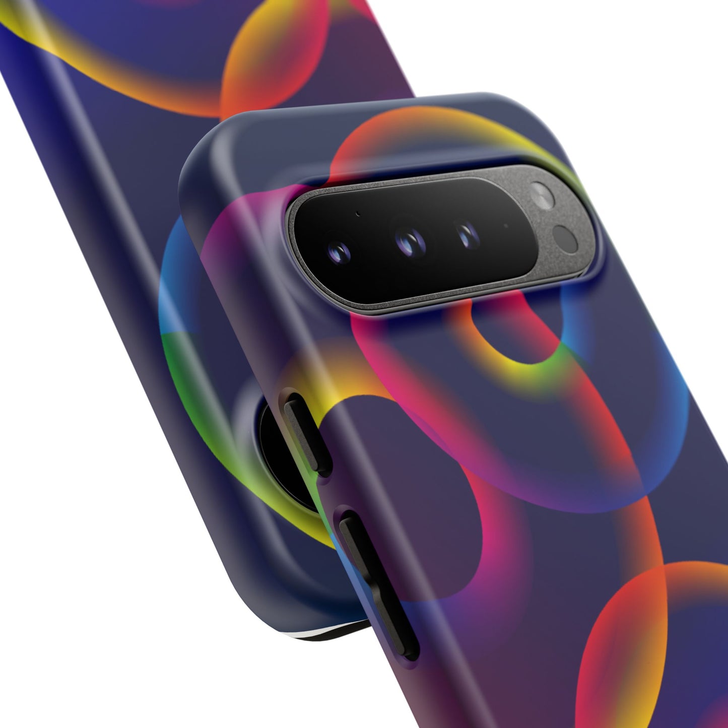 Colorful Phone Case with Abstract Designs, Tough Cases for Your Phone, Unique Phone Accessories, Gift for Tech Lovers, Vibrant Cell [...]