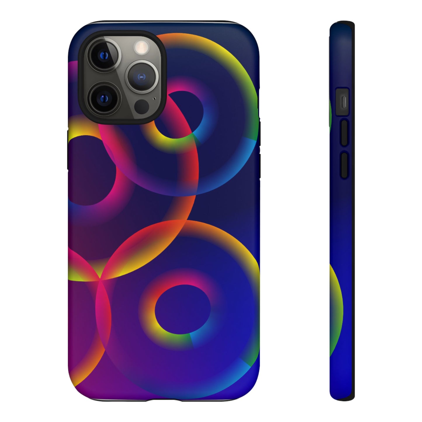 Colorful Phone Case with Abstract Designs, Tough Cases for Your Phone, Unique Phone Accessories, Gift for Tech Lovers, Vibrant Cell [...]