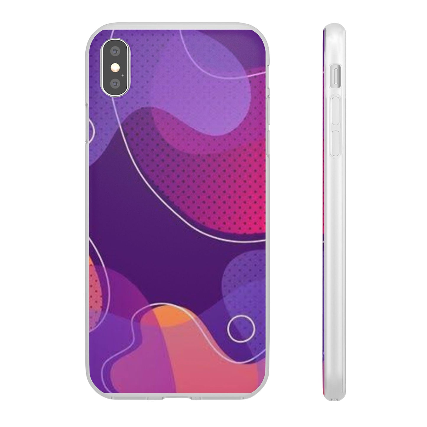 Colorful Abstract Phone Case, Trendy Smartphone Cover, Vibrant Phone Accessory, Gift for Her, Modern Trendy Design