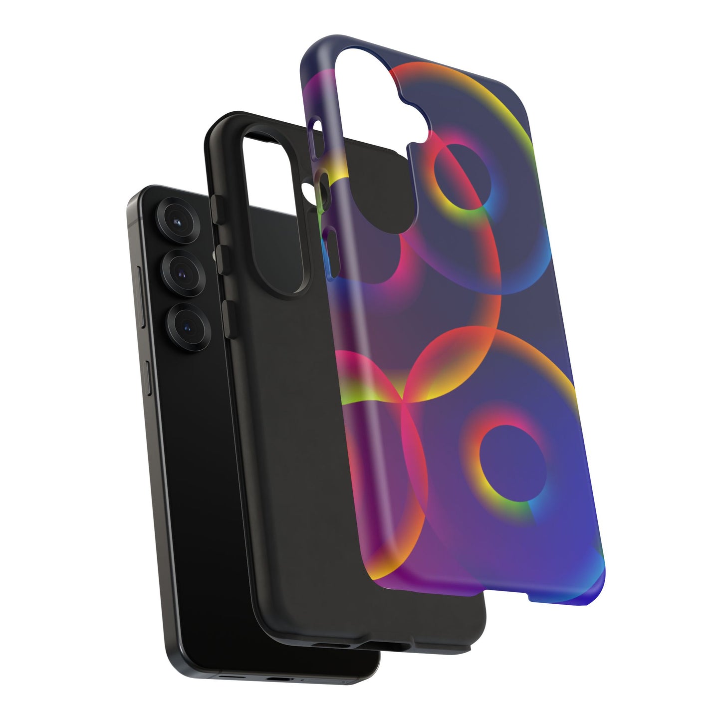 Colorful Phone Case with Abstract Designs, Tough Cases for Your Phone, Unique Phone Accessories, Gift for Tech Lovers, Vibrant Cell [...]