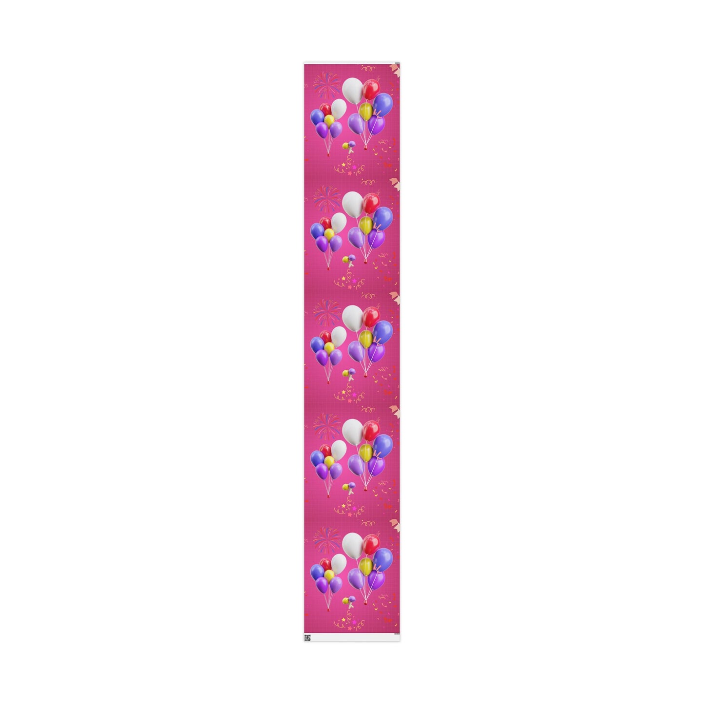 Vibrant Balloon Wrapping Paper, Gift Wrap for Birthdays, Celebrations, Party Favors, Festive Occasions, Unique Present Packaging