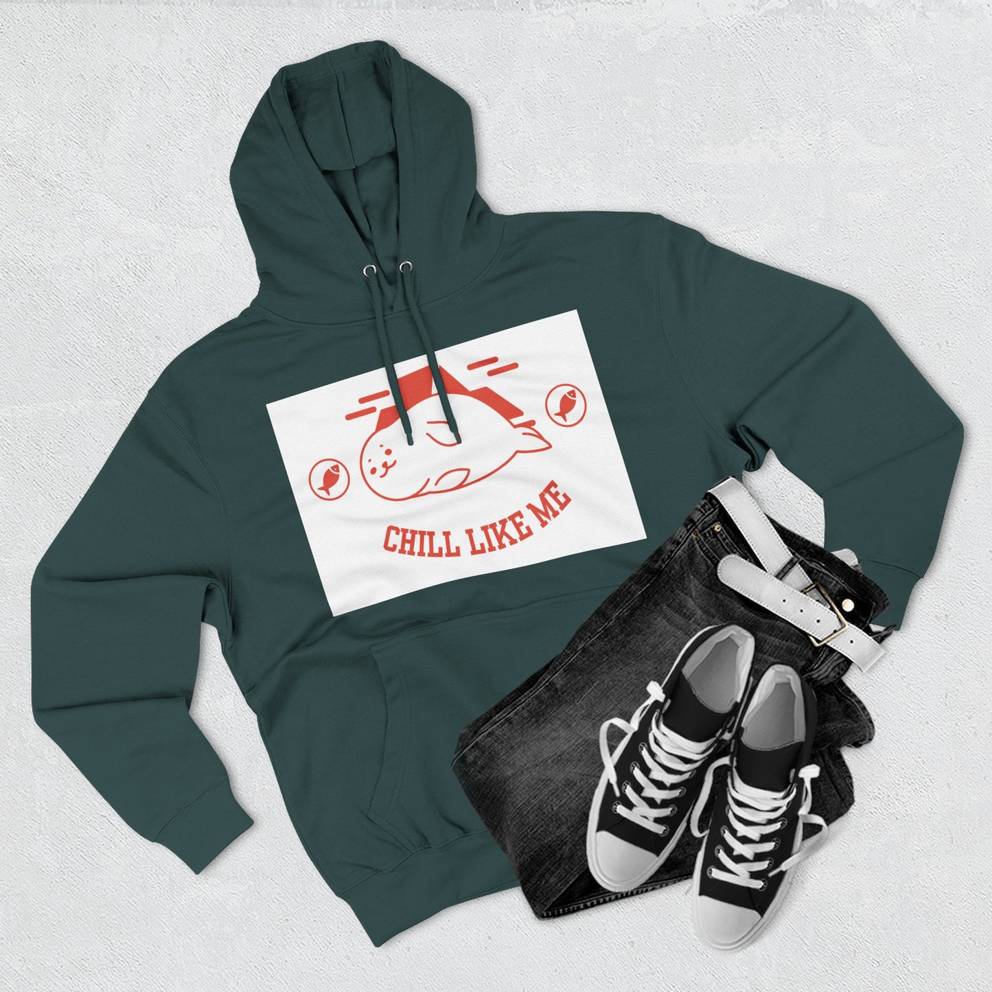 Chill Like Me Hoodie | Fun Fleece Sweatshirt for Relaxation, Perfect Gift for Cozy Days, Casual Wear, and Chill Vibes