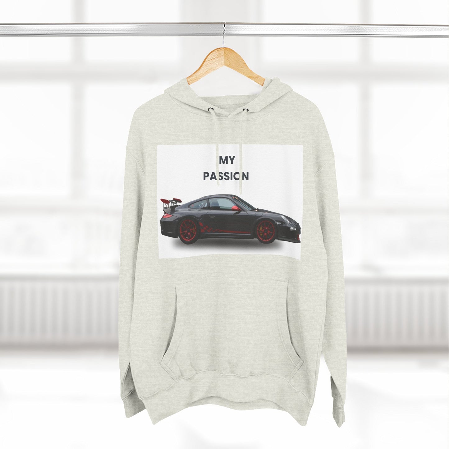 Cool Car Enthusiast Hoodie, Graphic Fleece Sweatshirt, Auto Lover Gift, Motorsport Apparel, Car-Themed Hoodie