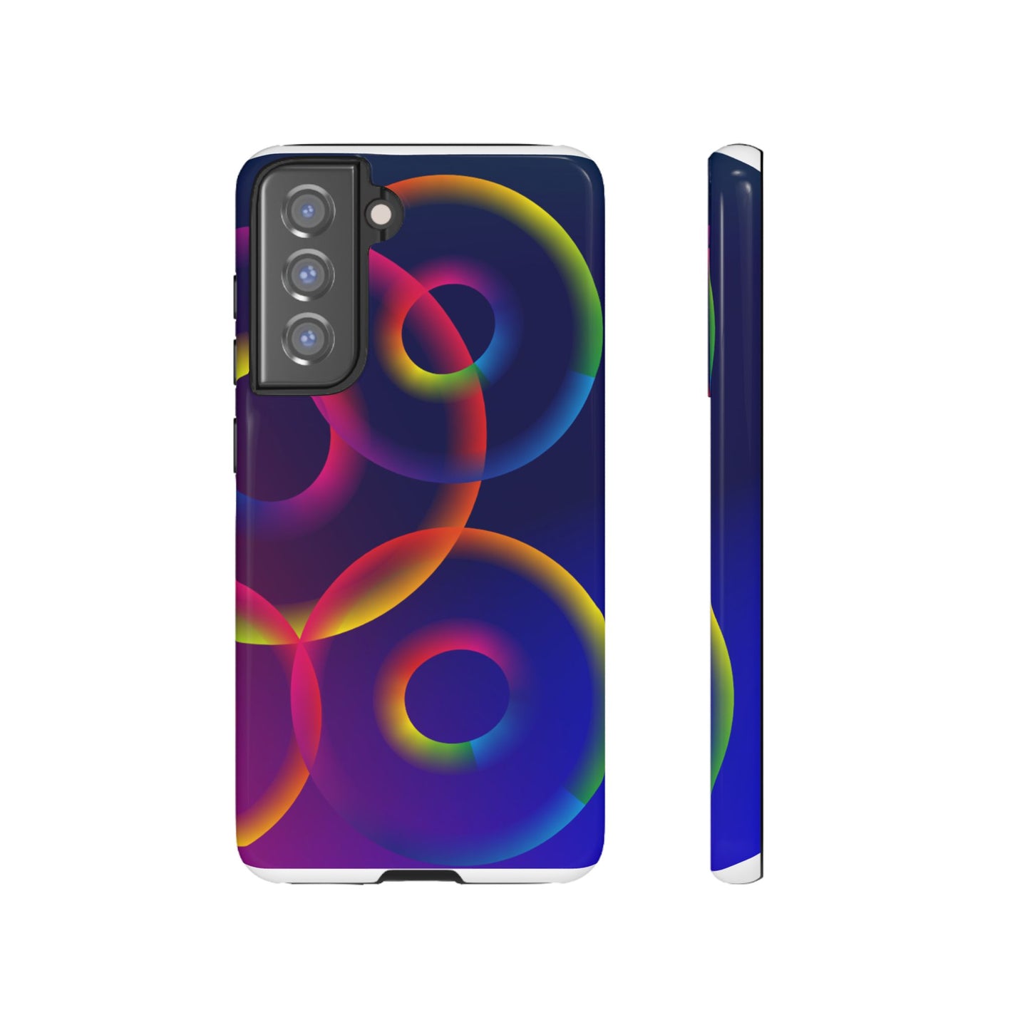 Colorful Phone Case with Abstract Designs, Tough Cases for Your Phone, Unique Phone Accessories, Gift for Tech Lovers, Vibrant Cell [...]