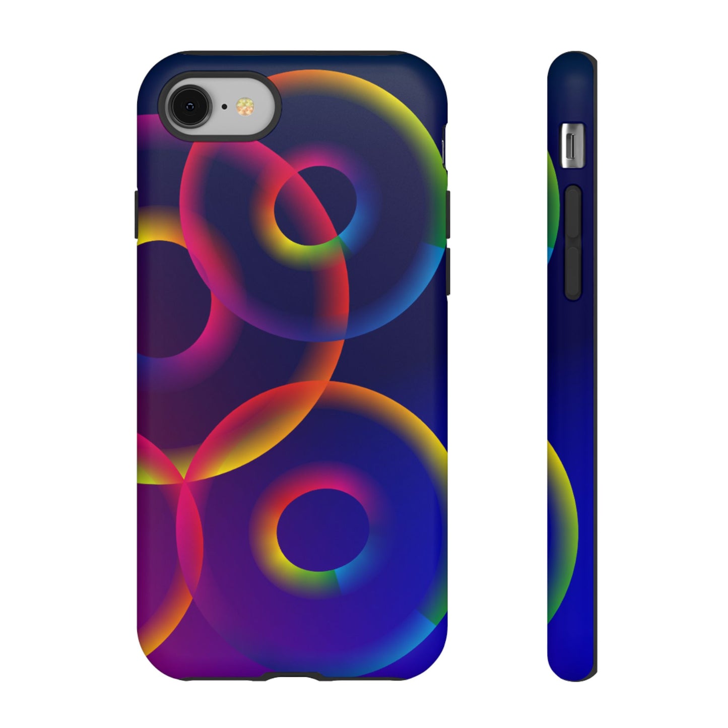 Colorful Phone Case with Abstract Designs, Tough Cases for Your Phone, Unique Phone Accessories, Gift for Tech Lovers, Vibrant Cell [...]