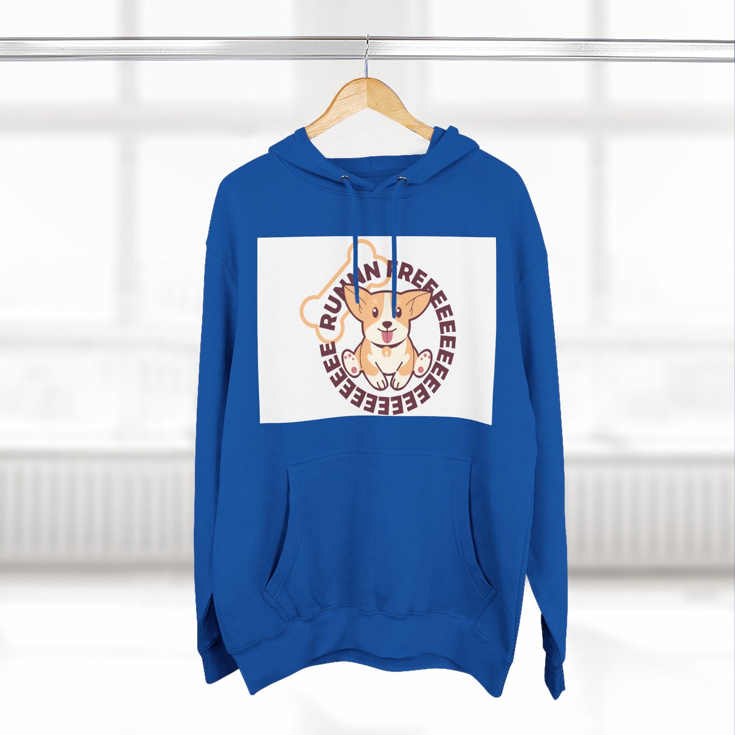 Cute Corgi Hoodie with Fun Text, Cozy Sweatshirt for Dog Lovers, Perfect Gift for Birthdays and Holidays, Fleece Sweatshirt