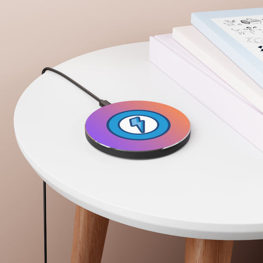 Vibrant Wireless Charger, Fast Charging Pad, Tech Gift, Phone Accessories, Home Office Decor