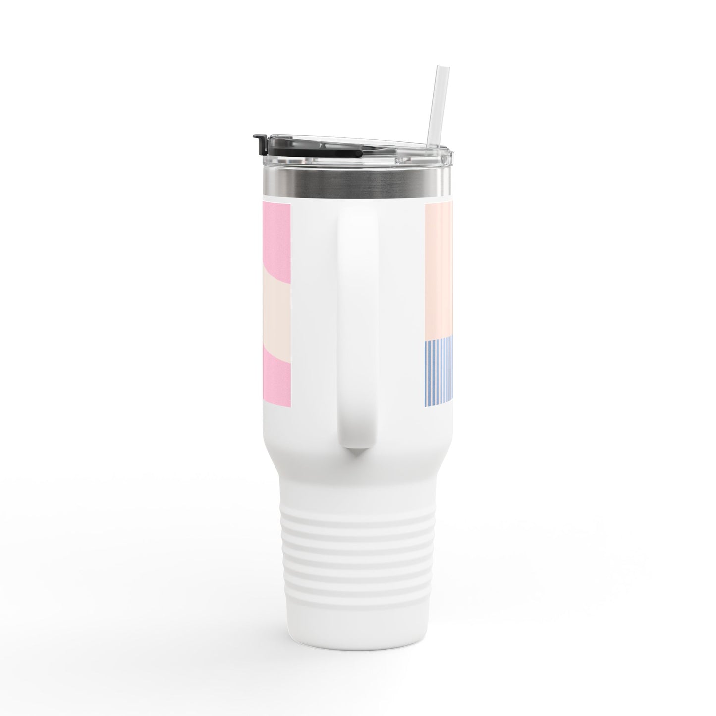 Colorful Insulated Travel Mug - 40oz, Perfect for On-the-Go, Ideal Gift for Coffee Lovers, Summer Picnics, Outdoor Adventures, [...]