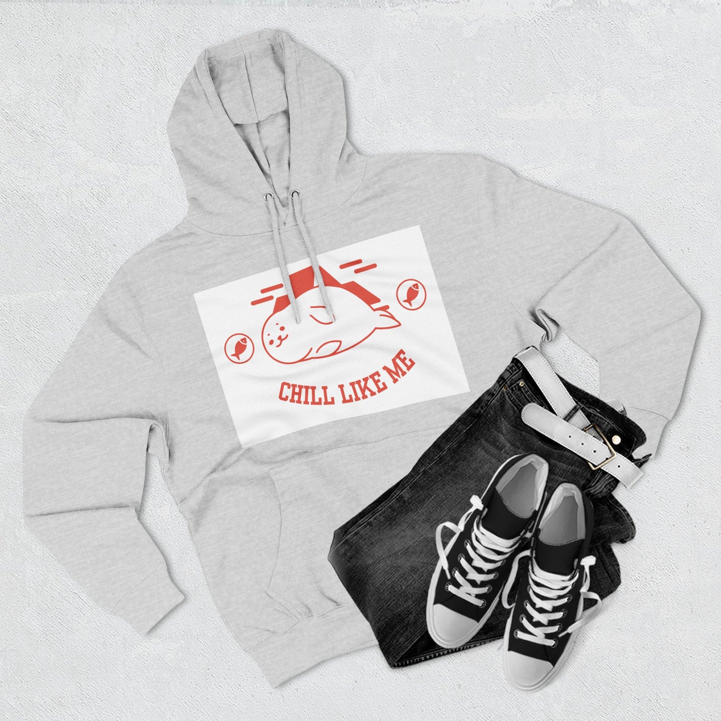 Chill Like Me Hoodie | Fun Fleece Sweatshirt for Relaxation, Perfect Gift for Cozy Days, Casual Wear, and Chill Vibes