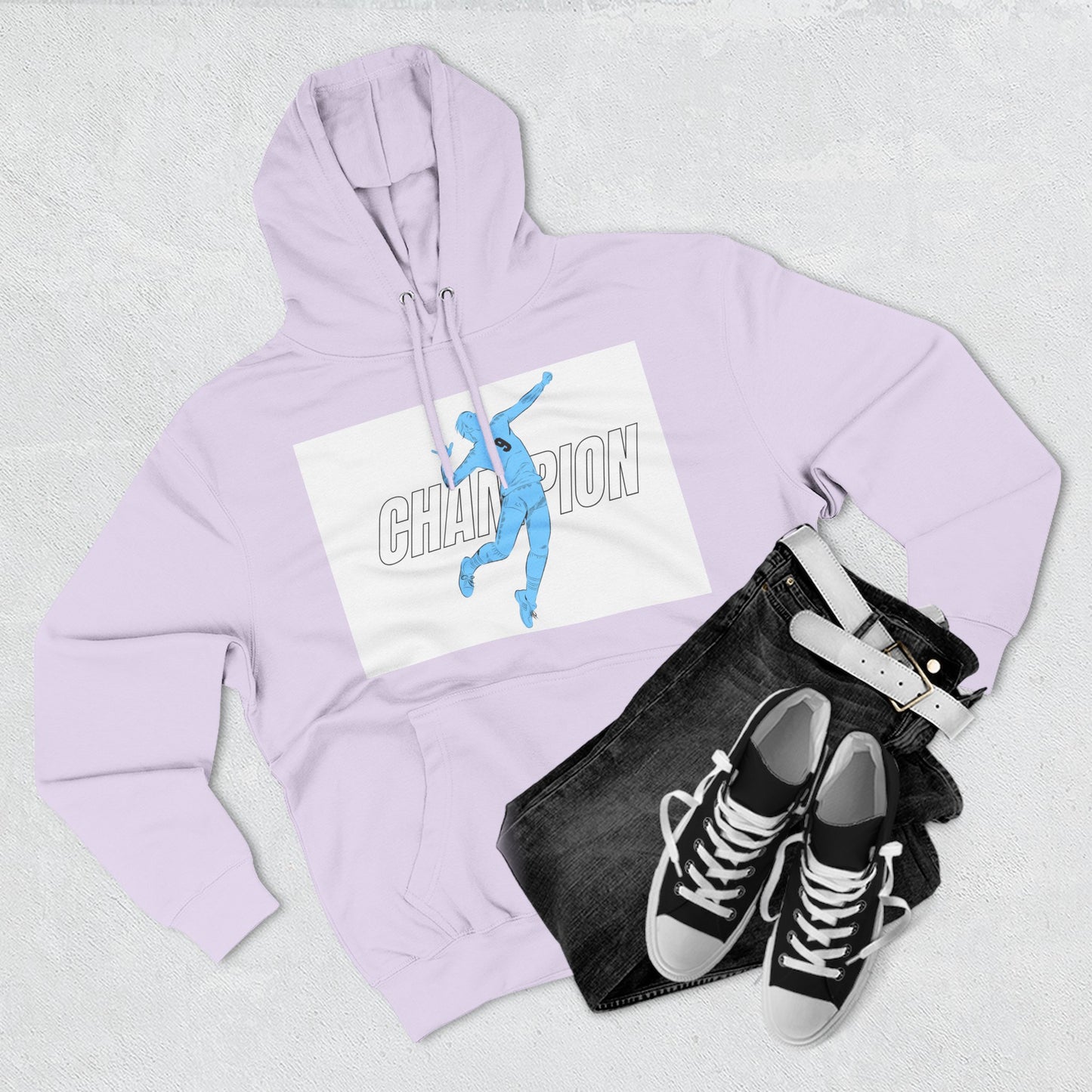 Champion Spirit Three-Panel Fleece Hoodie - Cozy Athletic Wear, Casual Style, Perfect Gift for Sports Lovers, Everyday Comfort, Ideal [...]