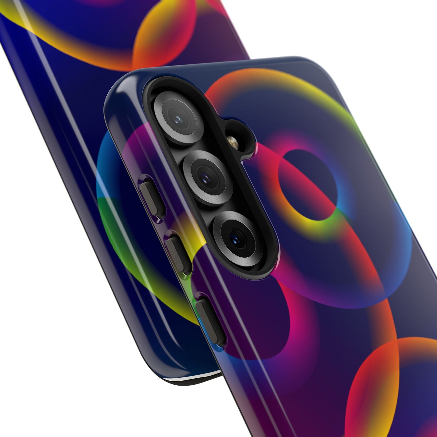 Colorful Phone Case with Abstract Designs, Tough Cases for Your Phone, Unique Phone Accessories, Gift for Tech Lovers, Vibrant Cell [...]