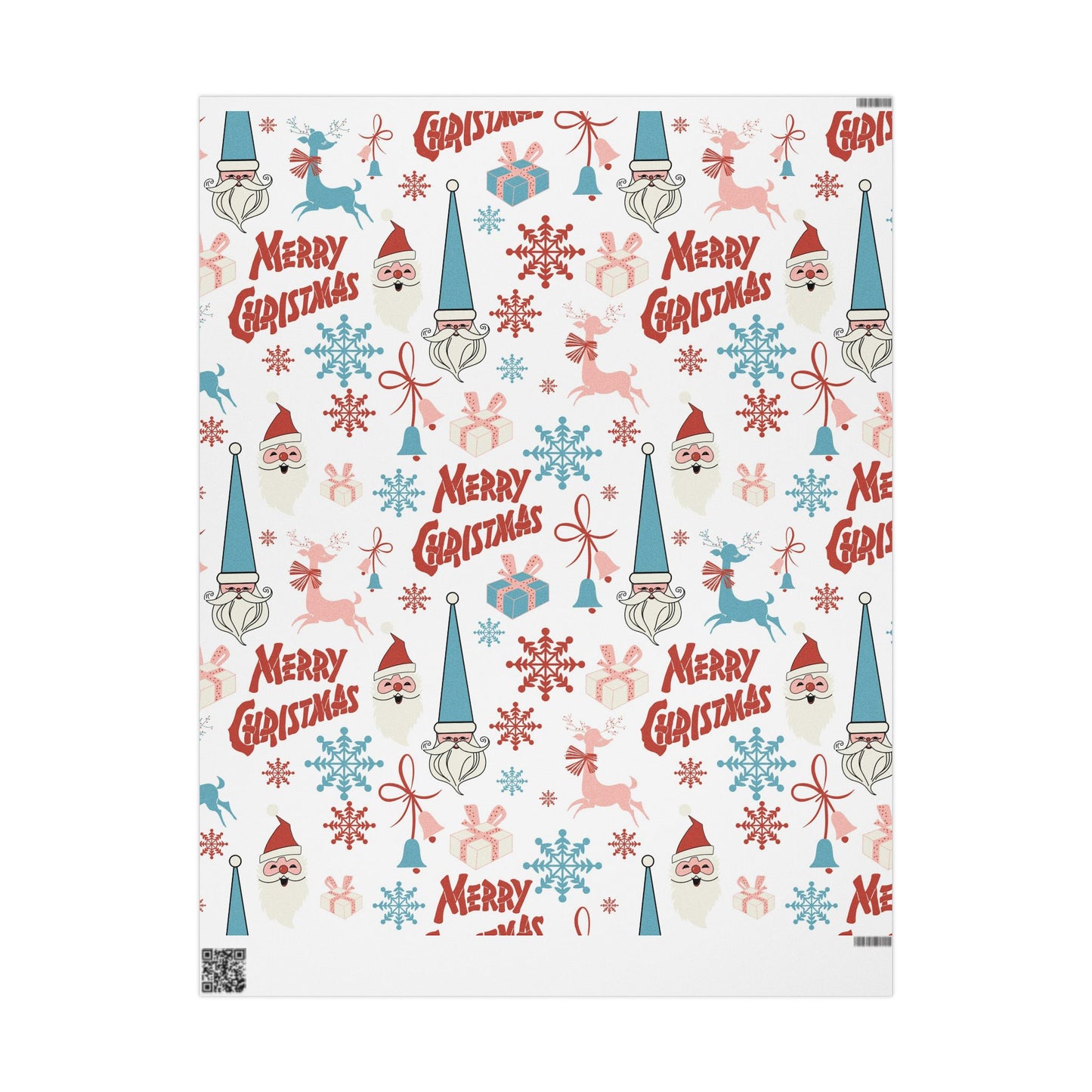 Christmas Whimsical Gift Wrapping Paper - Perfect for Birthdays, Holidays, and Special Occasions - Cute Designs for Presents, Crafts, Decor