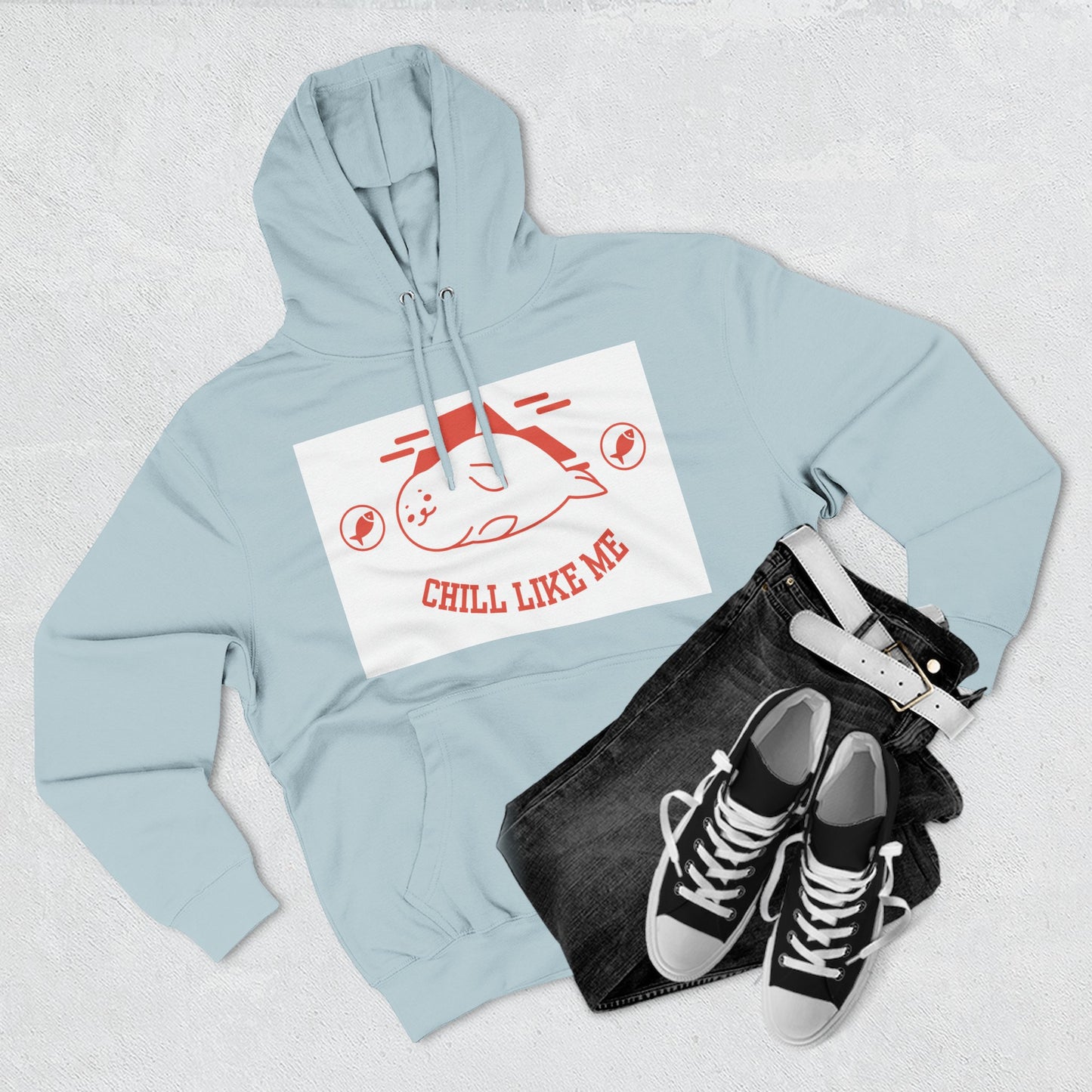 Chill Like Me Hoodie | Fun Fleece Sweatshirt for Relaxation, Perfect Gift for Cozy Days, Casual Wear, and Chill Vibes